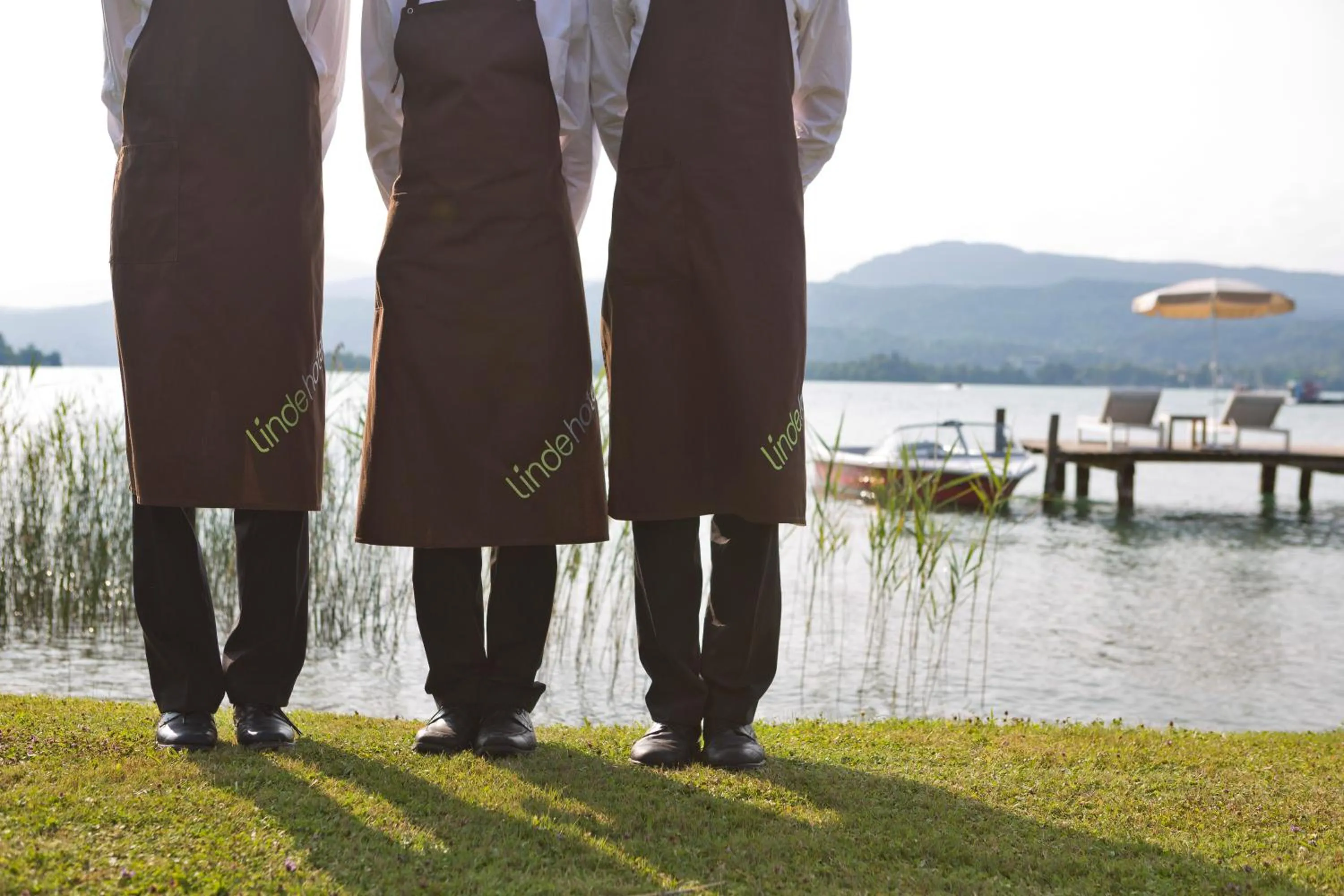 Garden in Hotel Linde