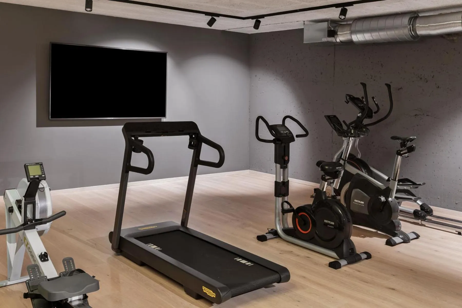 Fitness centre/facilities in Hotel Linde