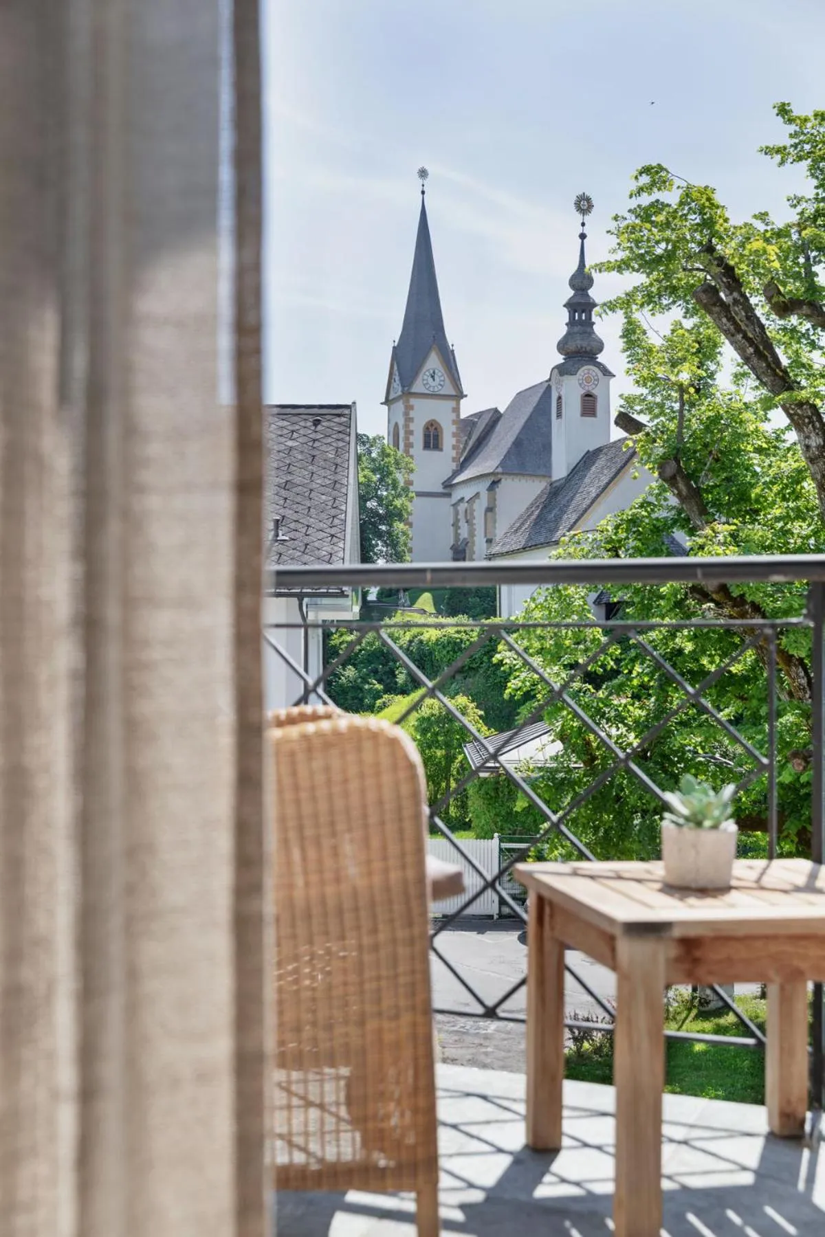 Balcony/Terrace in Hotel Linde