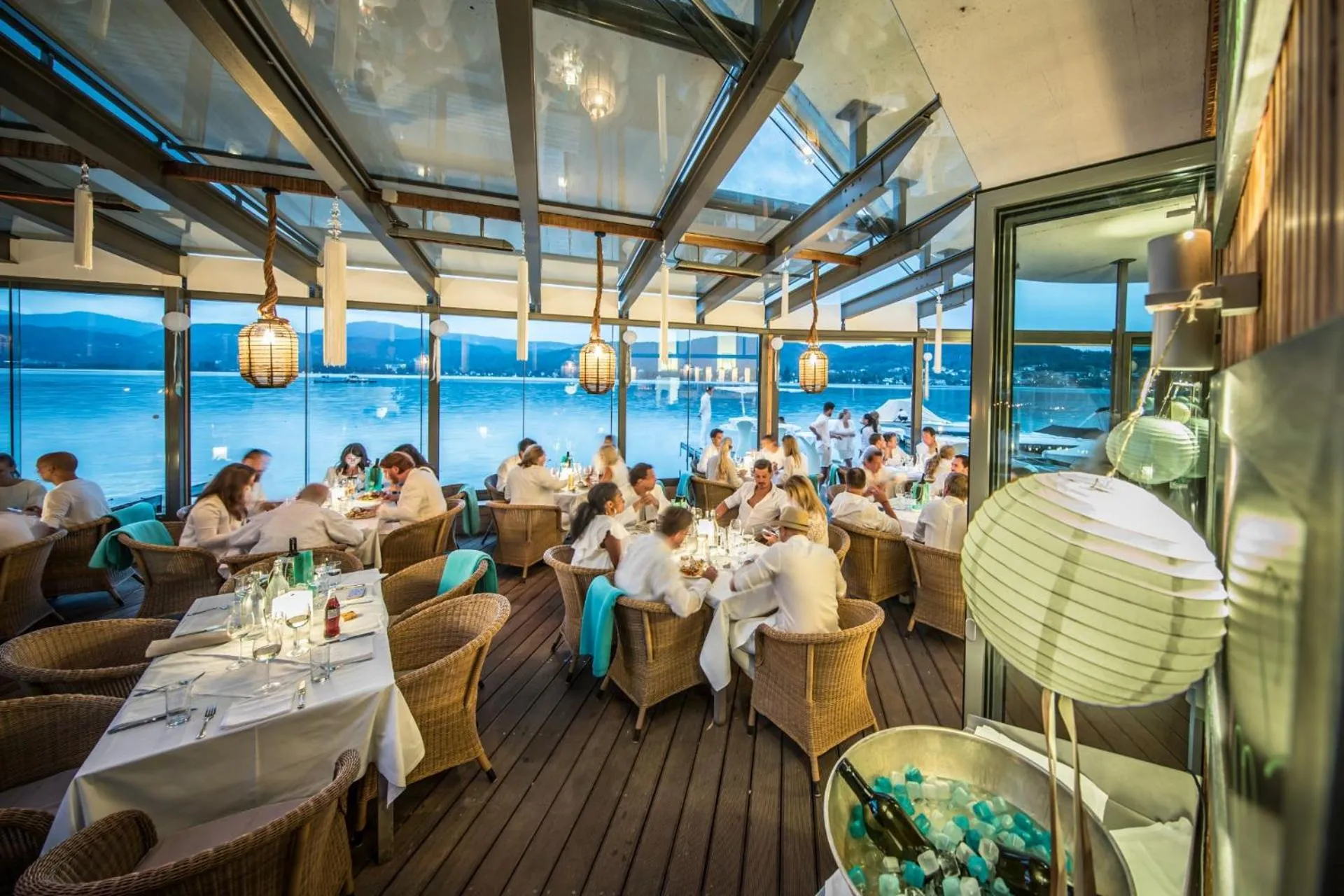 Lake view in Hotel Linde