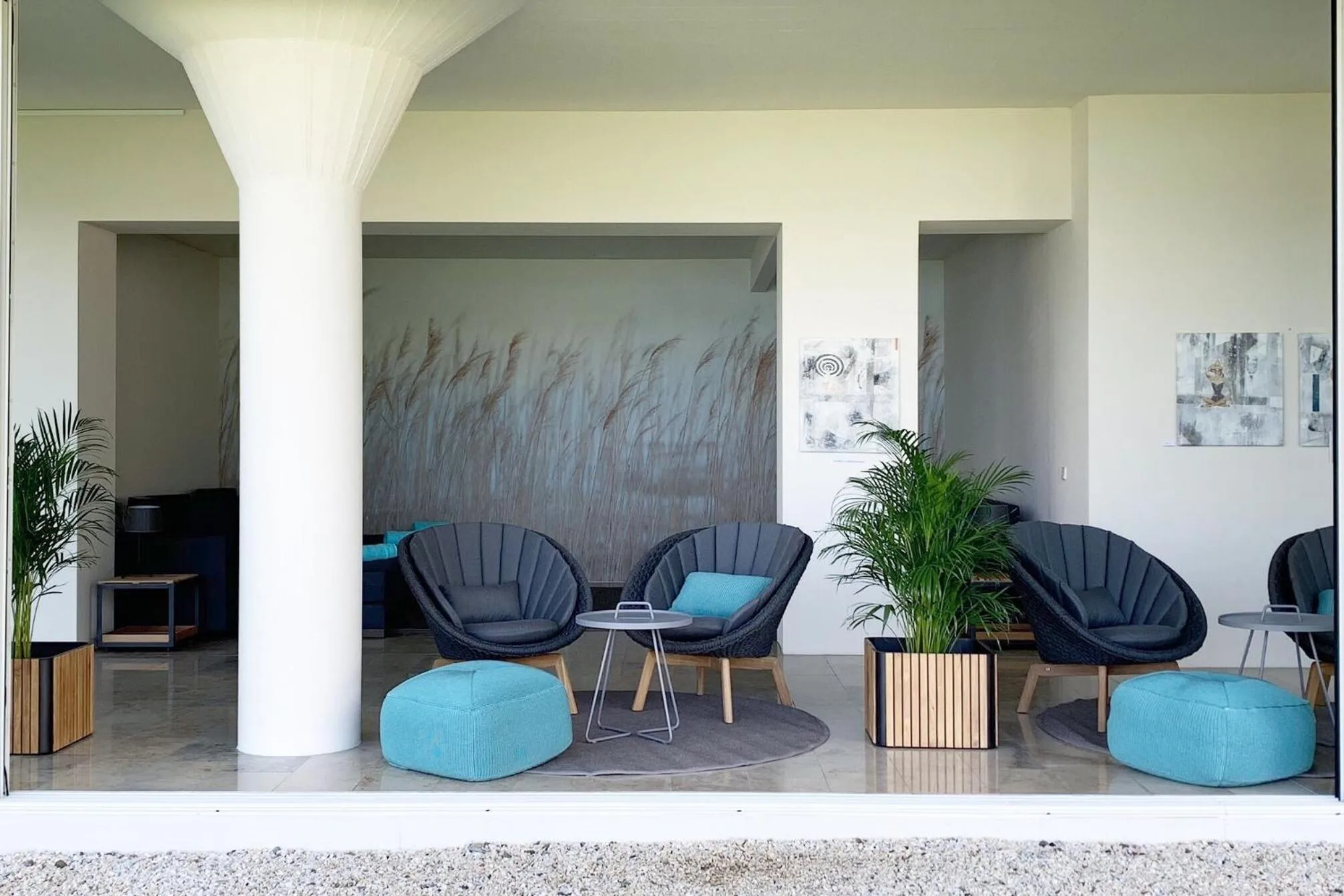 Lobby or reception in Hotel Linde