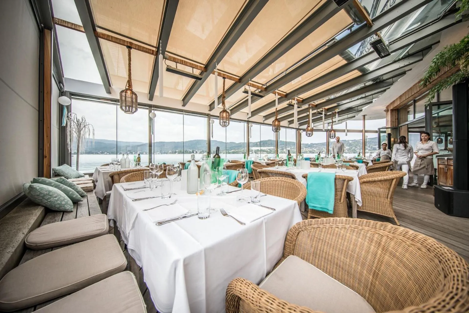 Balcony/Terrace in Hotel Linde