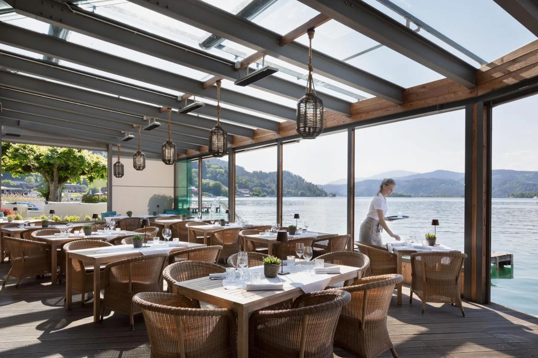 Restaurant/places to eat in Hotel Linde