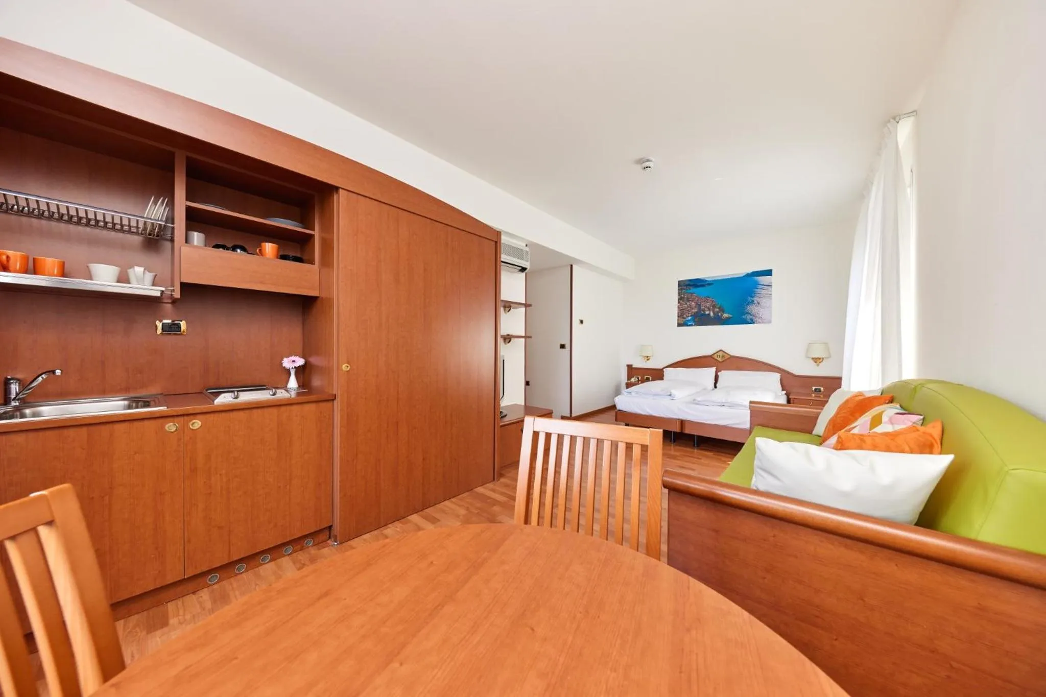 Seating area in Beach Hotel Rosa