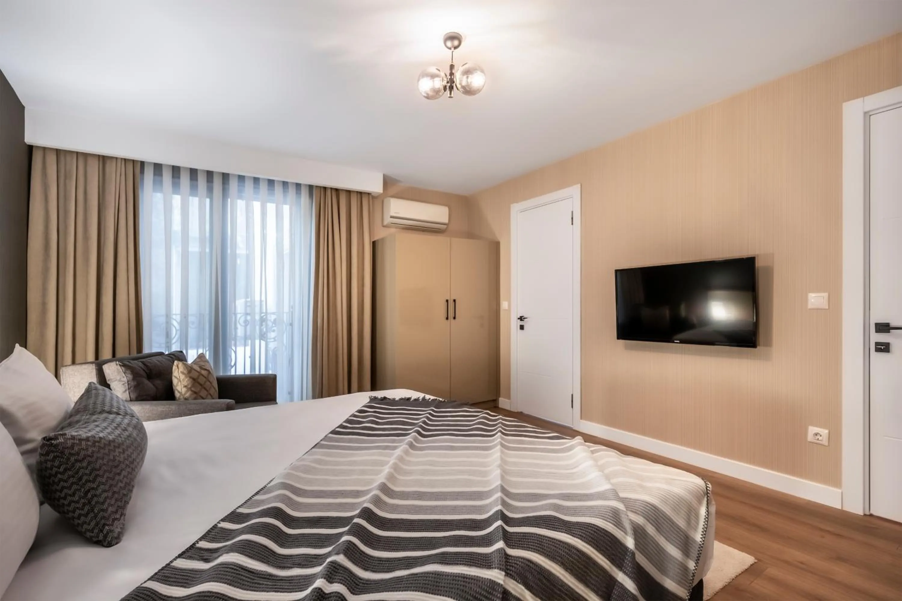 Bedroom, Bed in Çırağan Apart Bosphorus