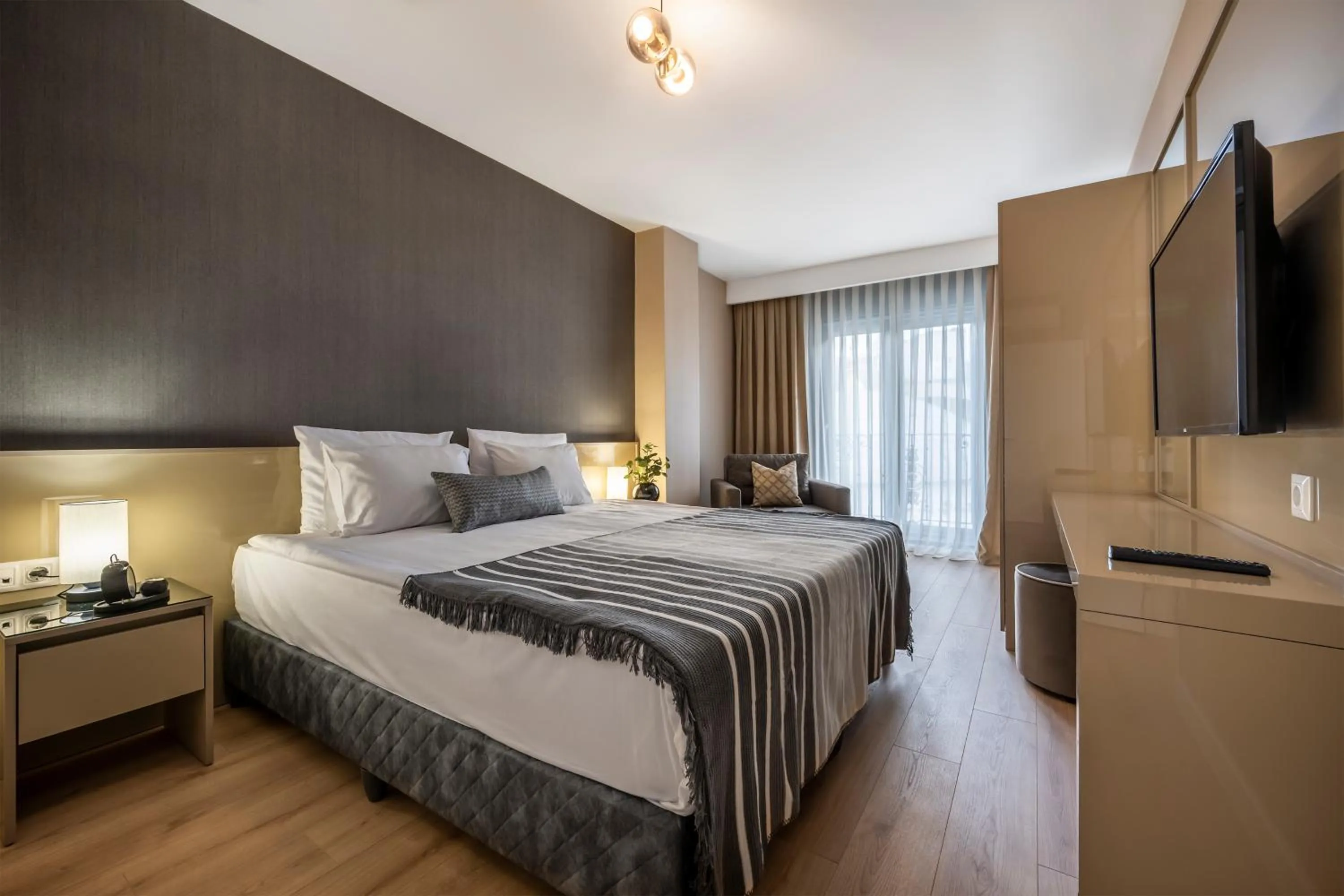 Bedroom, Bed in Çırağan Apart Bosphorus