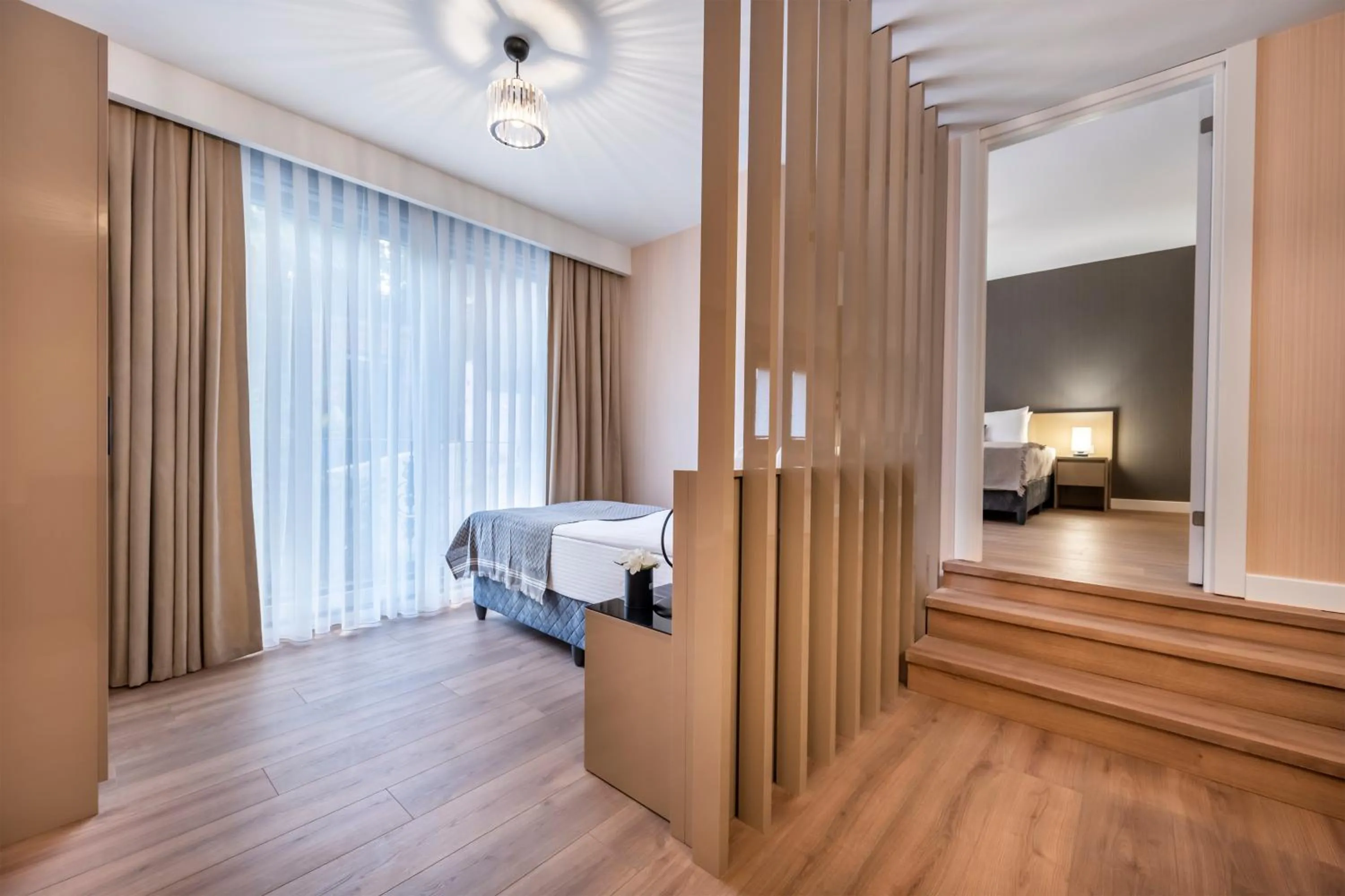 Bed in Çırağan Apart Bosphorus