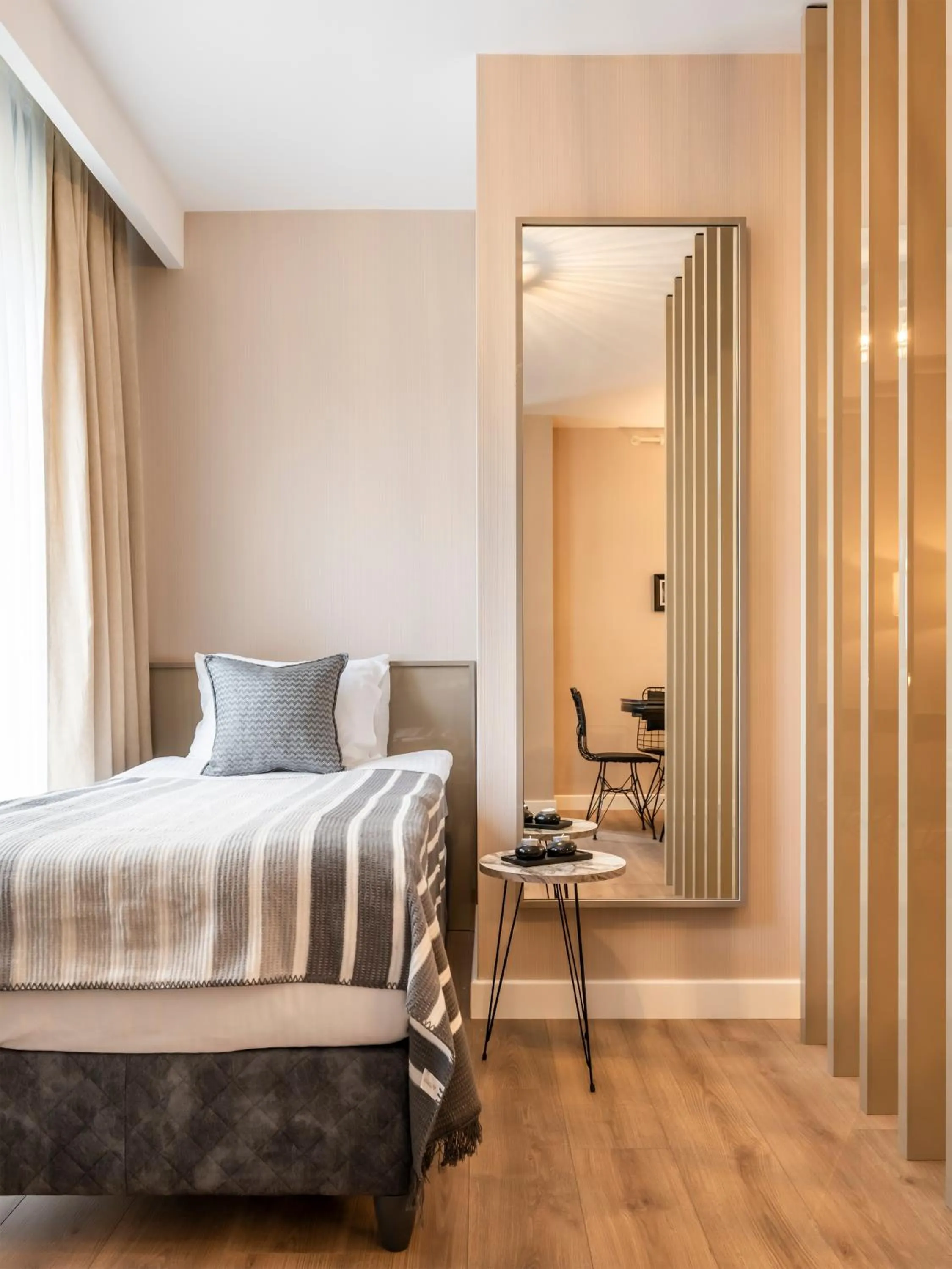 Bed in Çırağan Apart Bosphorus