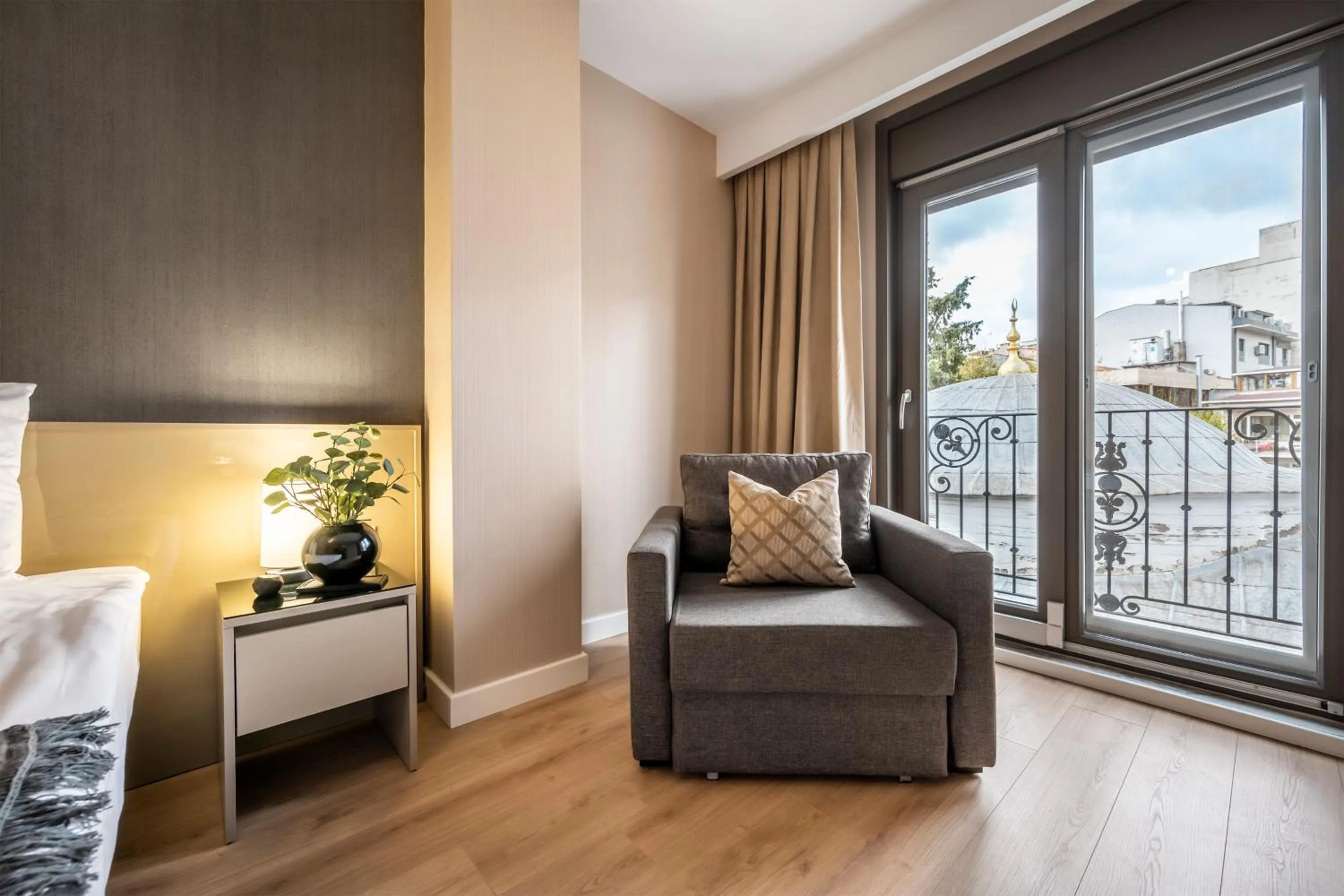 City view in Çırağan Apart Bosphorus