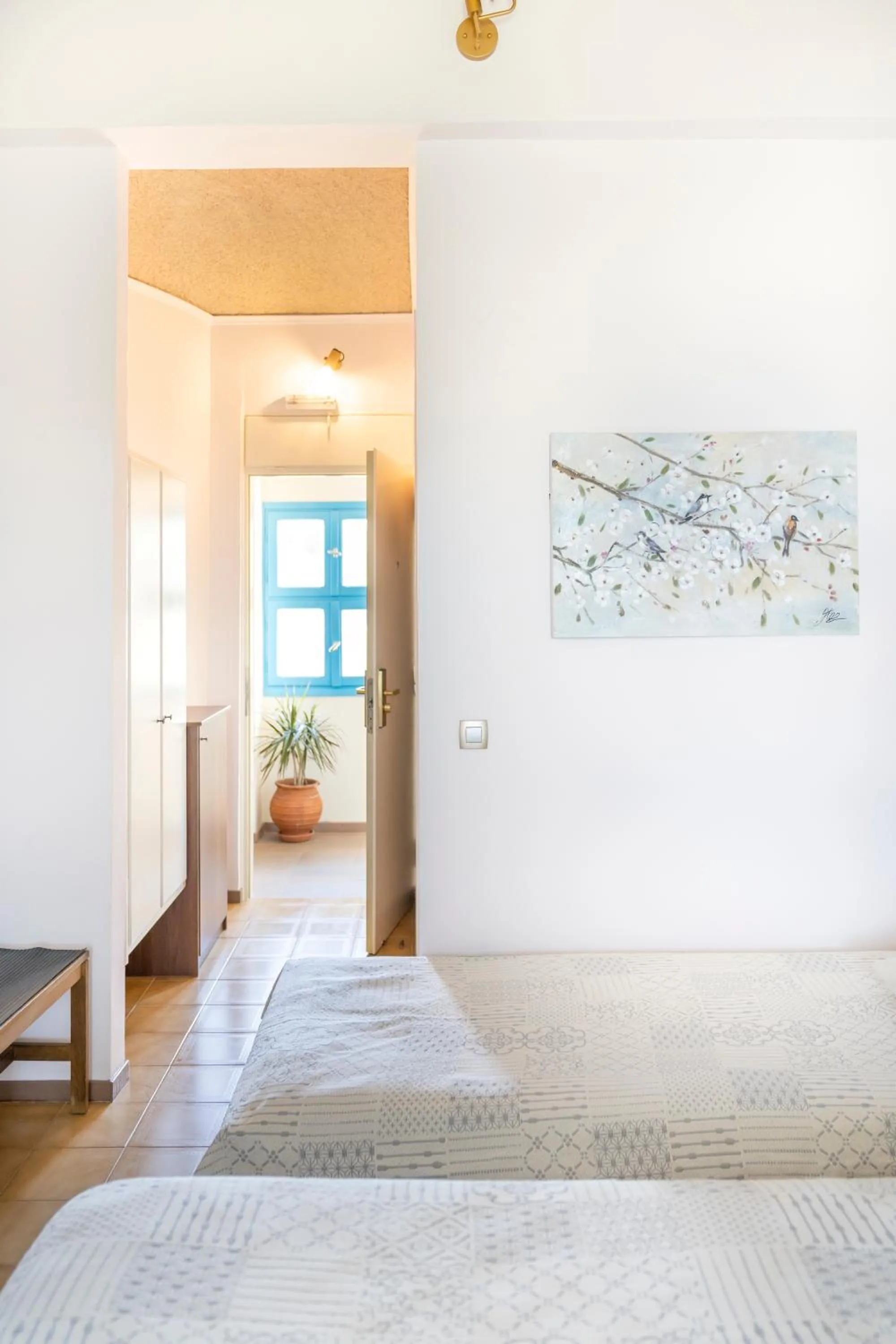 Decorative detail, Bed in Agia Markella