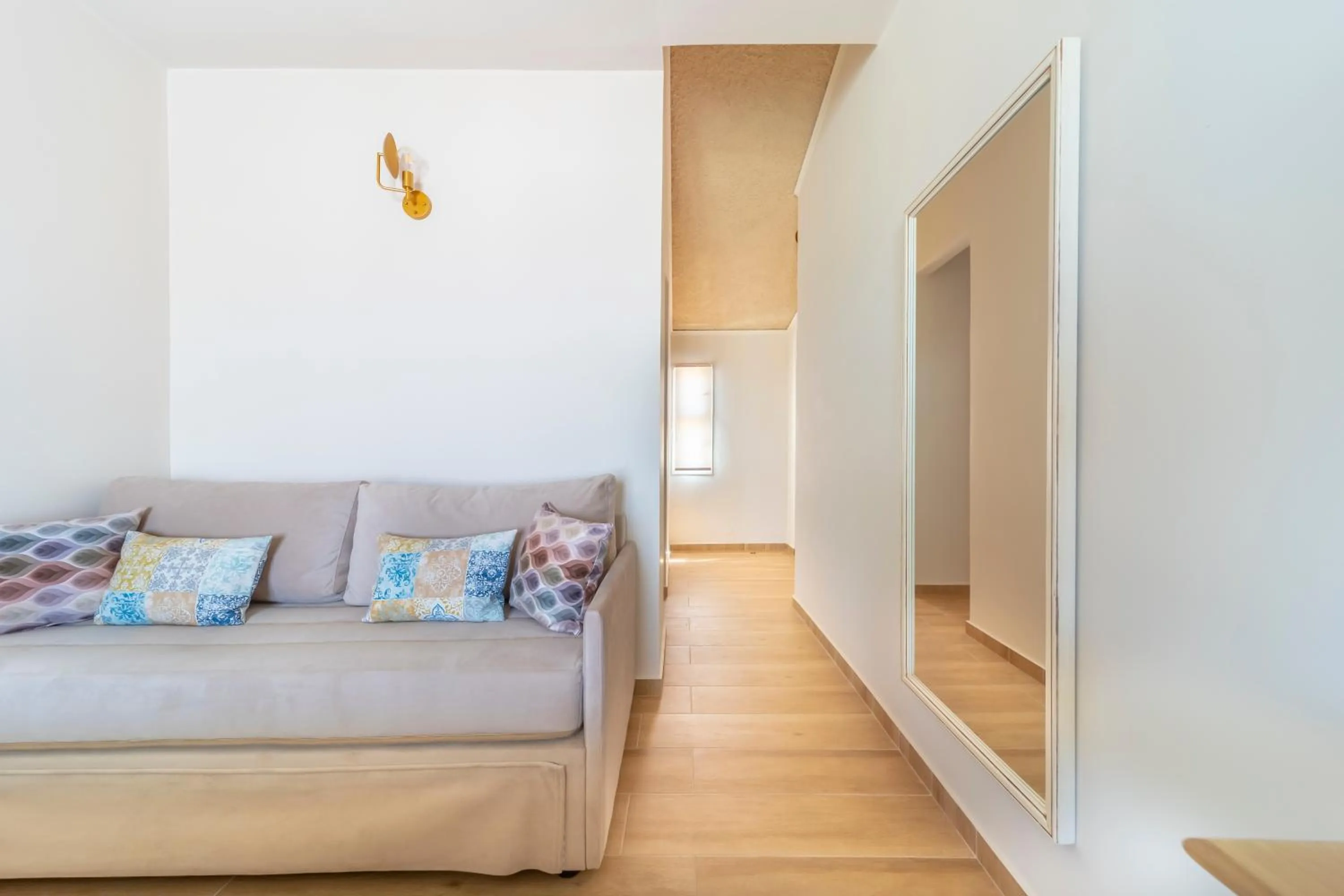 Seating area in Agia Markella