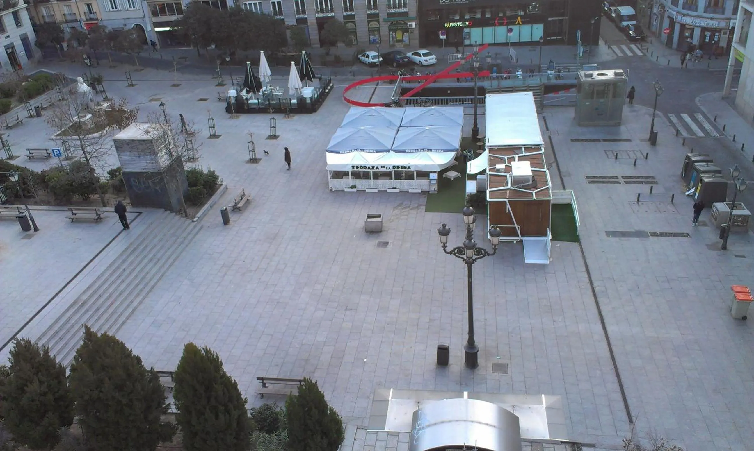 Balcony/Terrace in Hostal Zamora