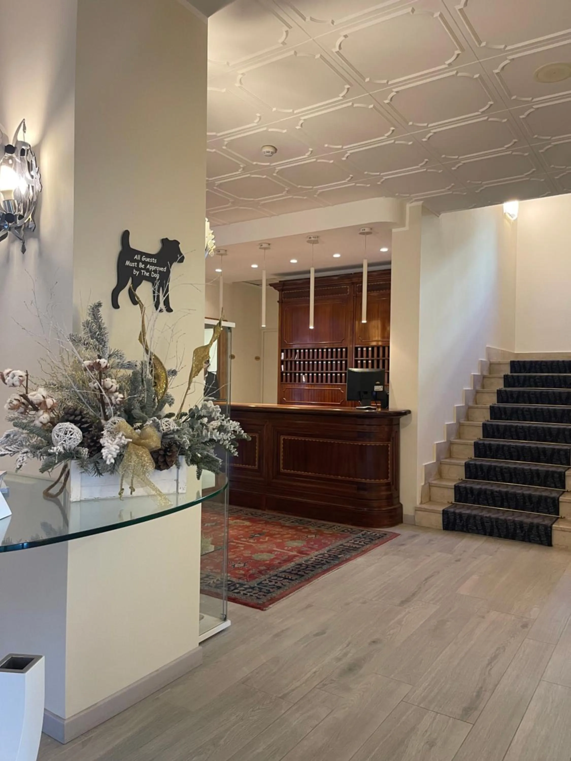 Lobby or reception in Olimpia Hotel & Aparthotel