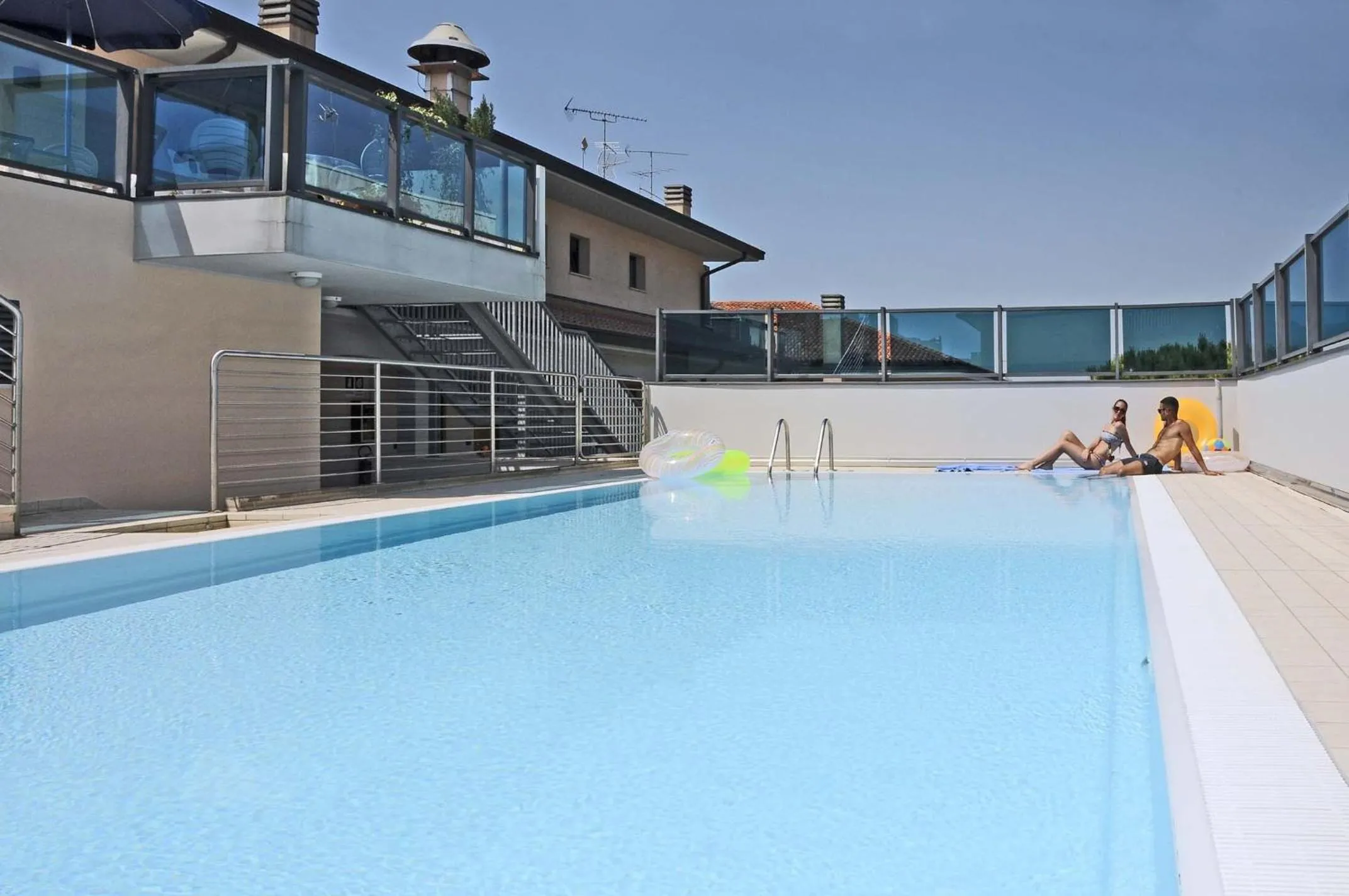 Swimming pool in Olimpia Hotel & Aparthotel