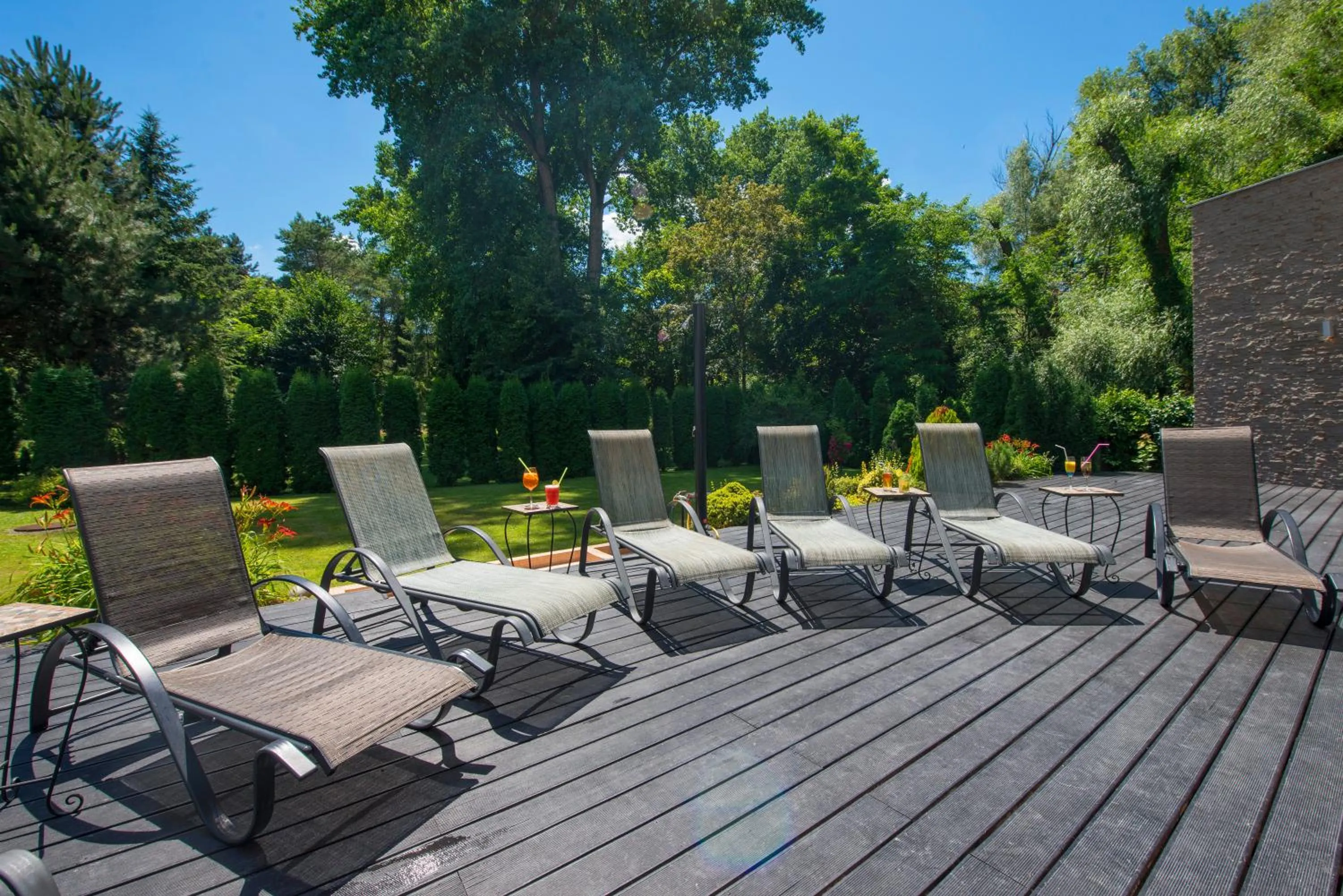 sunbed in Hotel Park