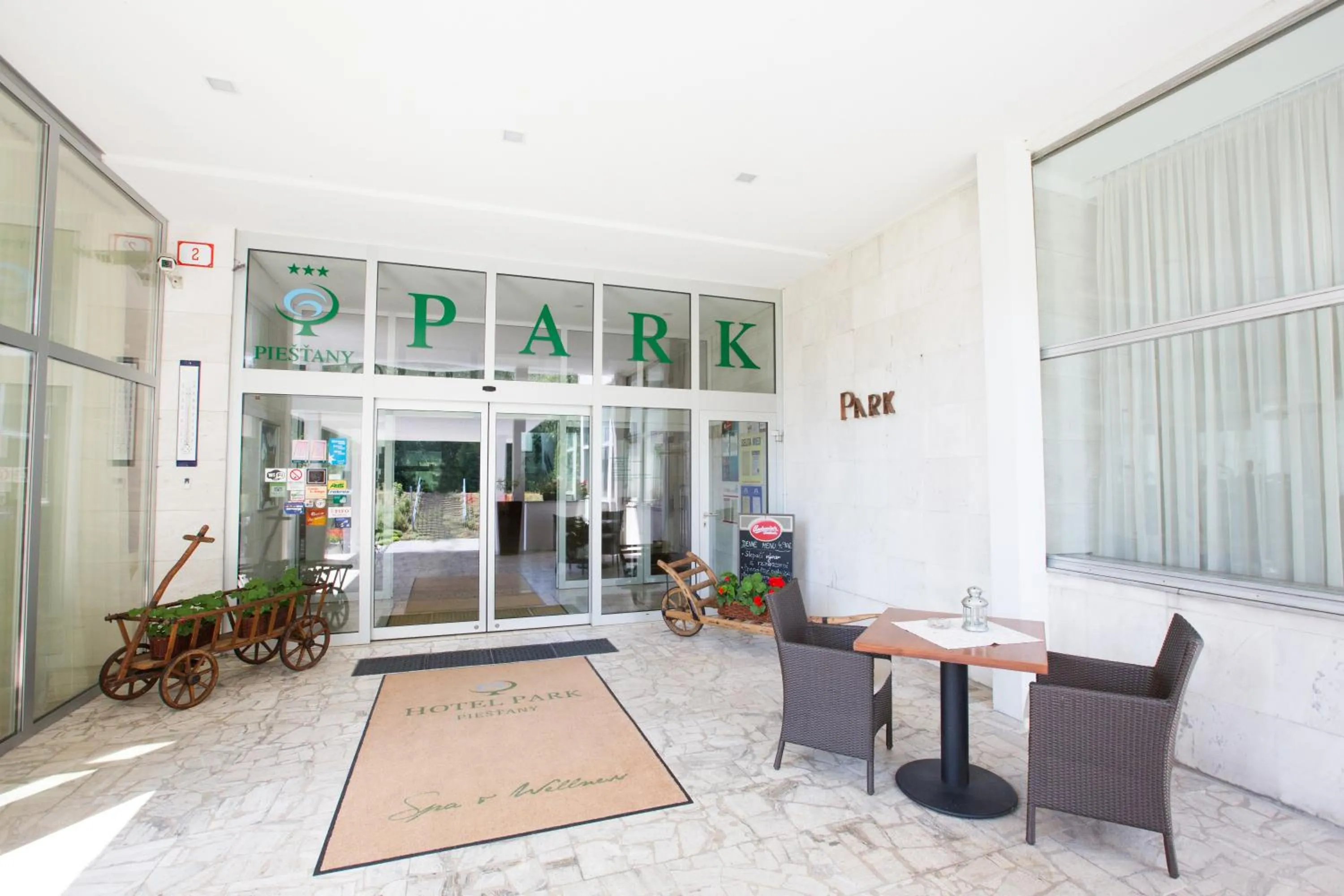 Off site in Hotel Park