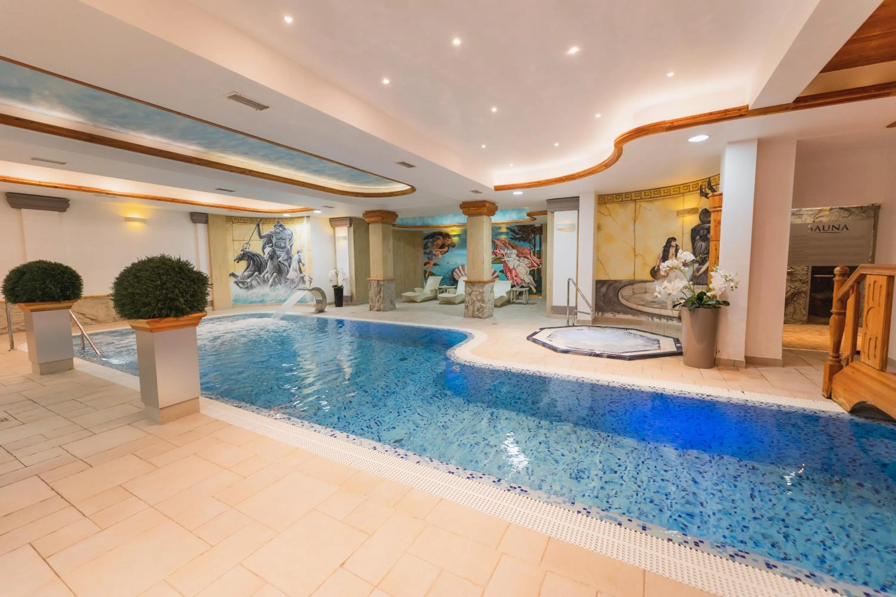 Swimming pool in Trofana Wellness & SPA