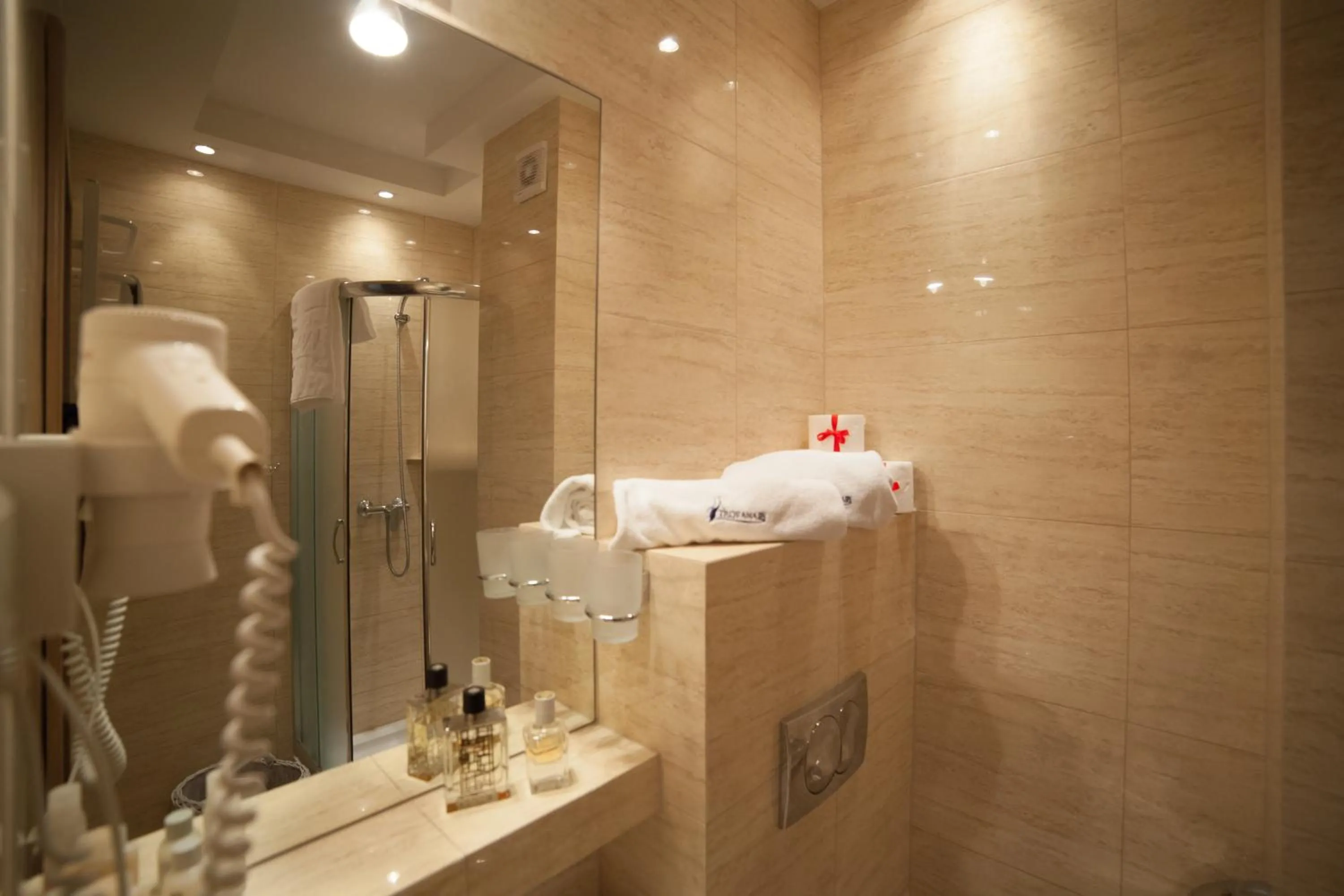 Bathroom in Trofana Wellness & SPA