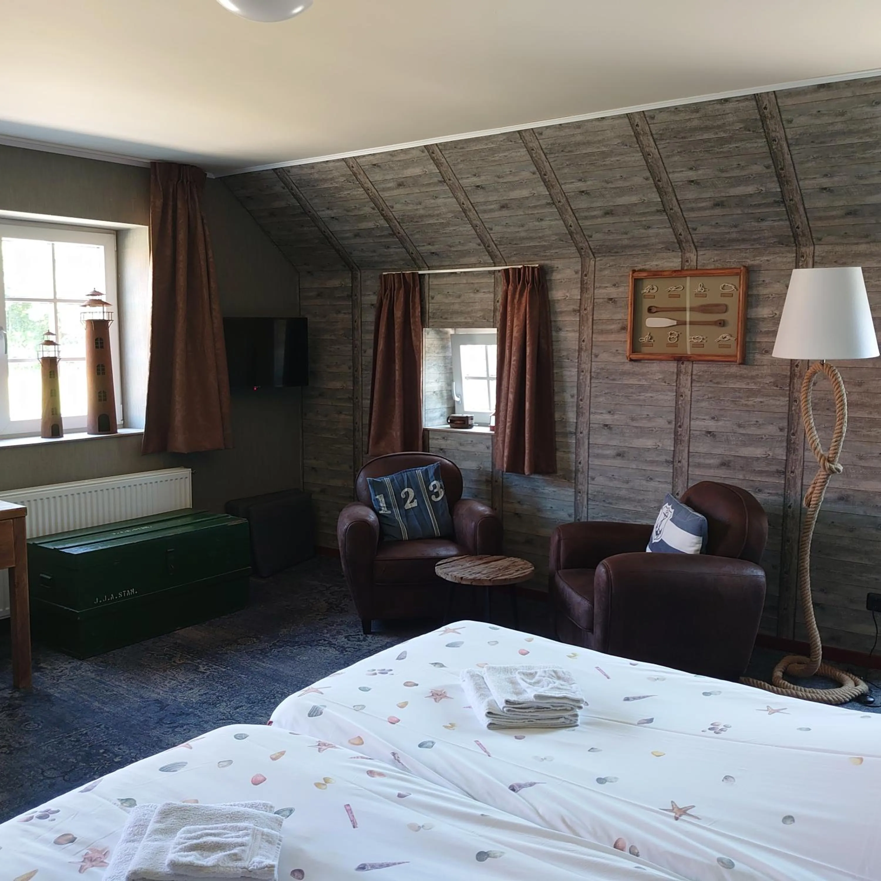 Bed in De Cyprian Bed & Breakfast