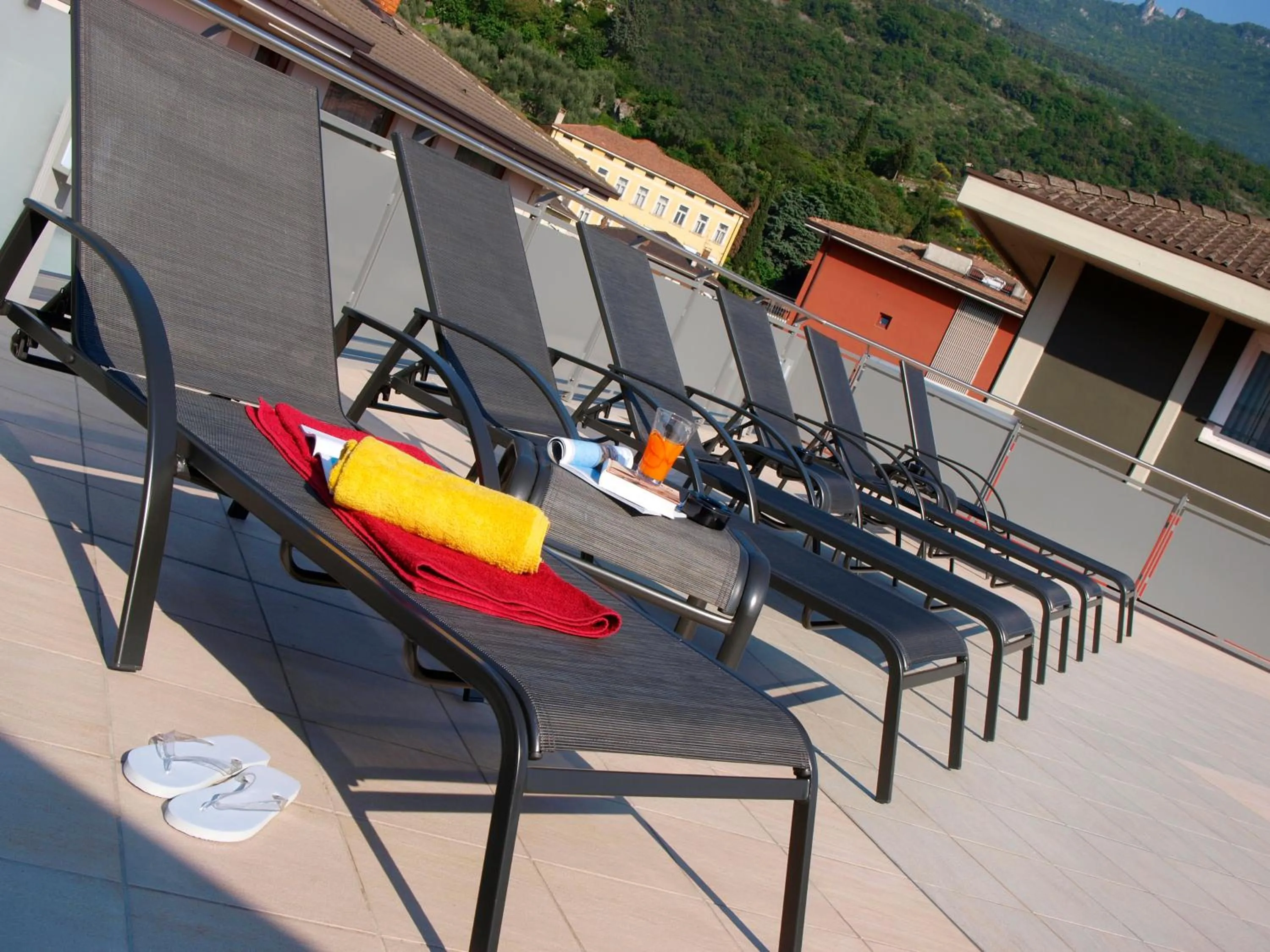 Balcony/Terrace in Hotel Garnì Corallo