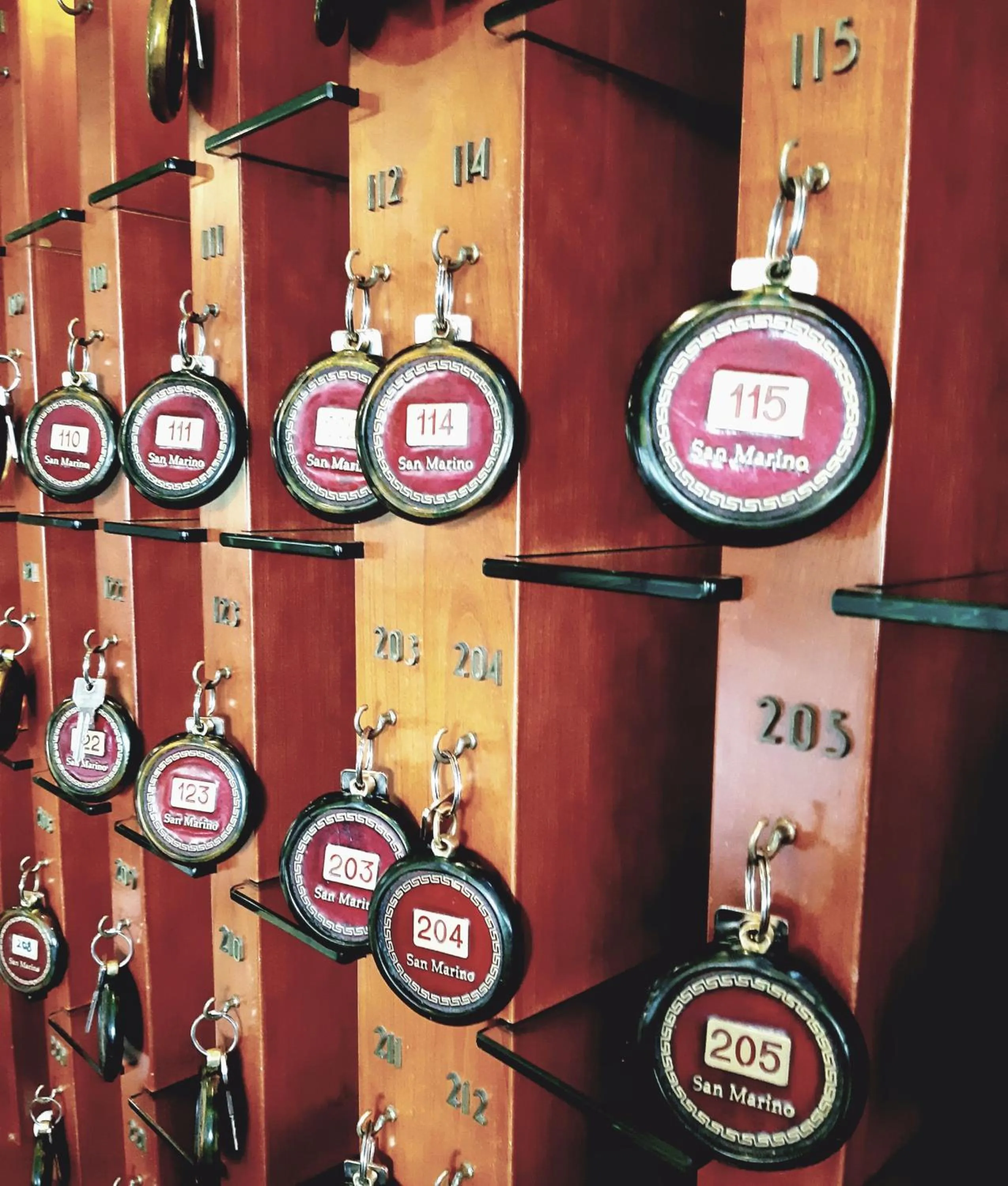 Property logo or sign in Hotel Rossi