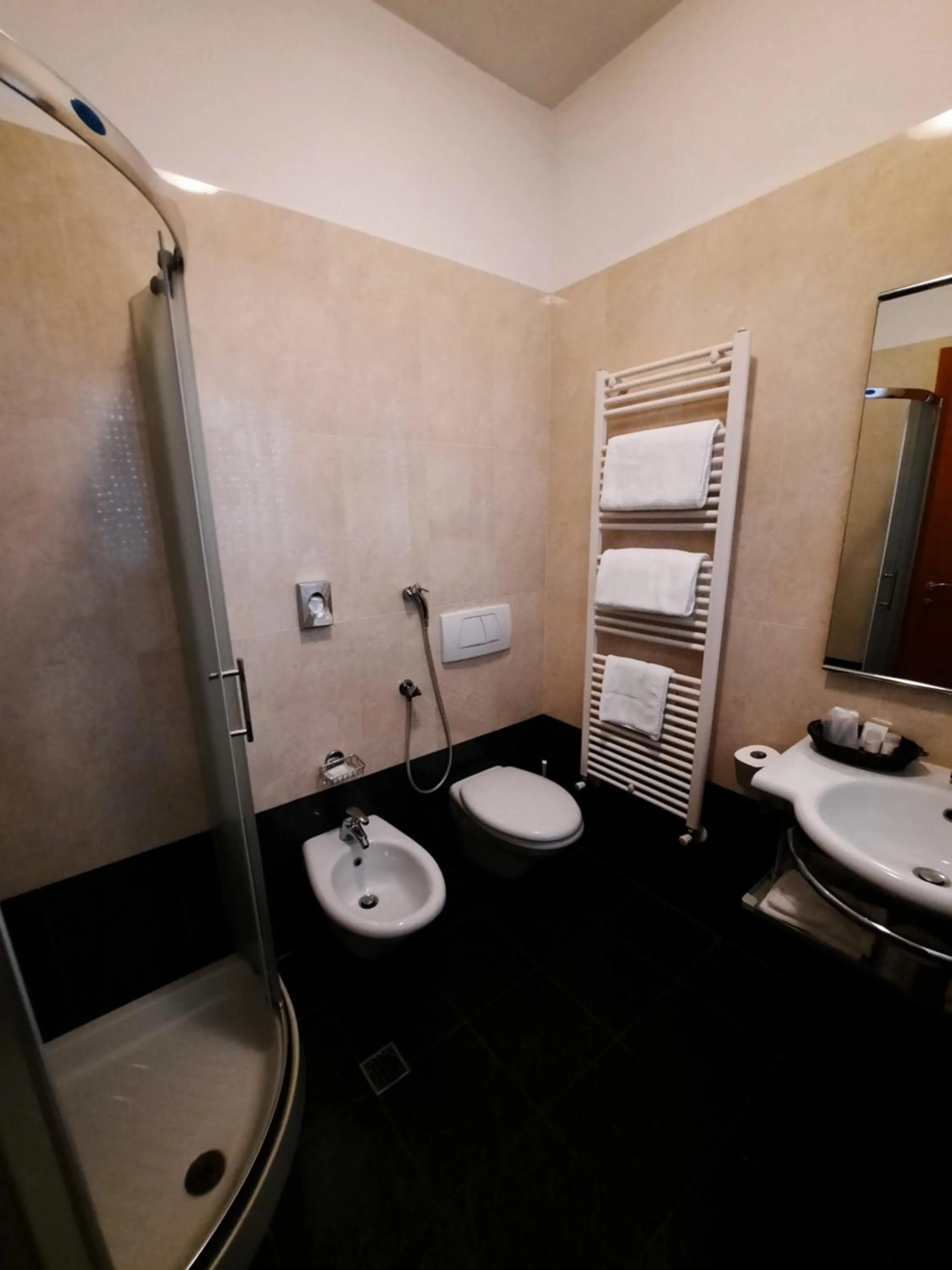 Bathroom in Hotel Rossi