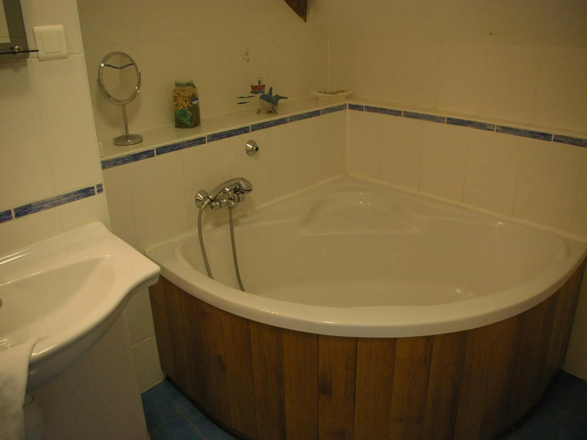 Bathroom in Hostellerie De La Poste