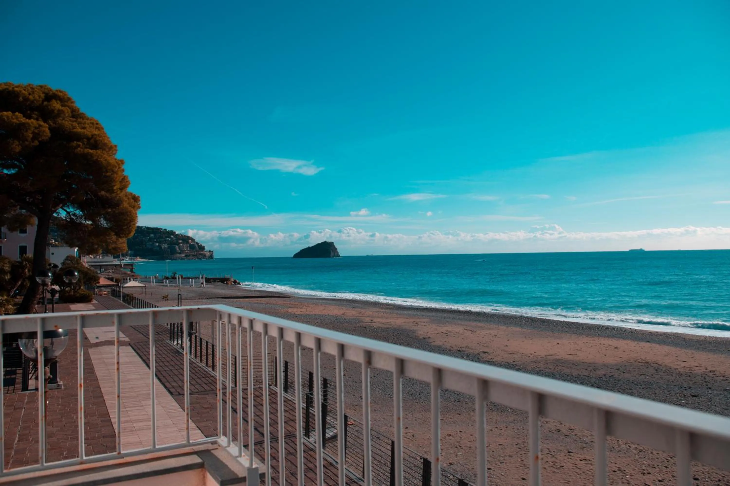 Balcony/Terrace in Hotel Ligure