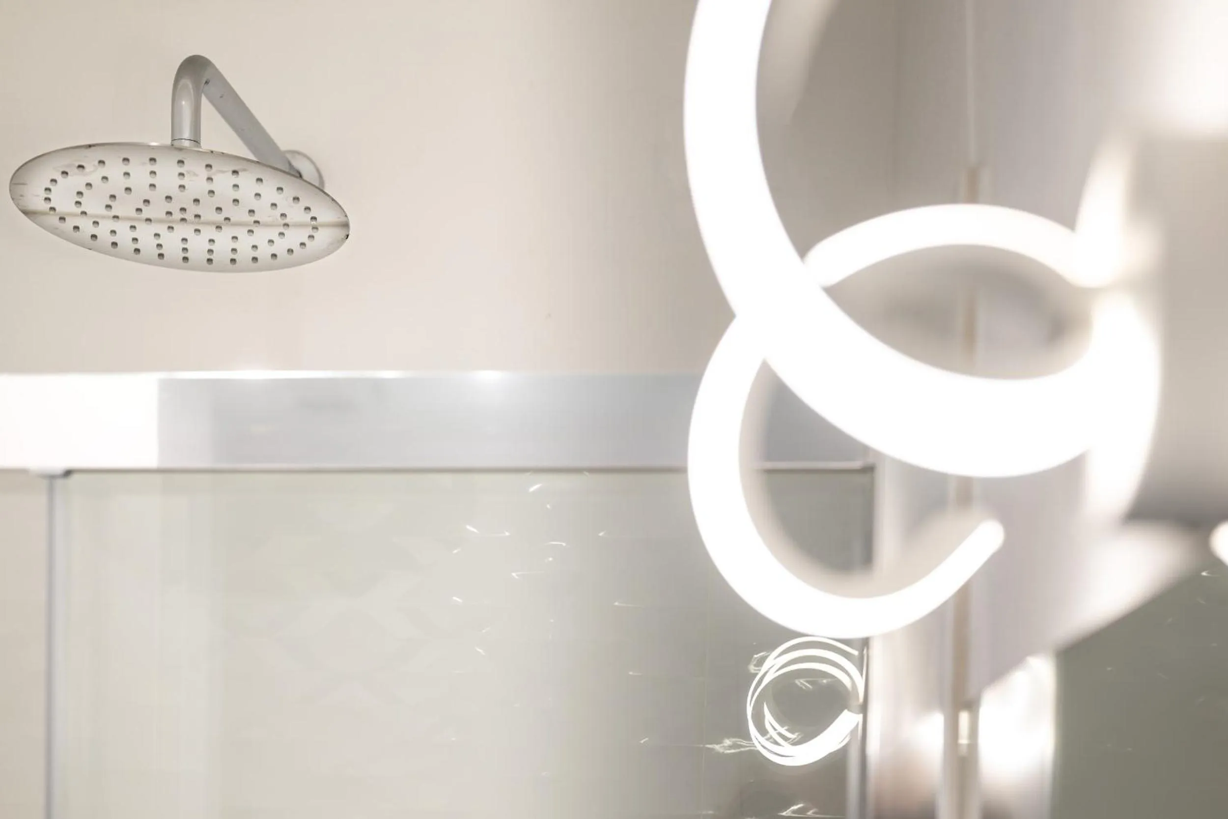 Shower in Hotel Ligure