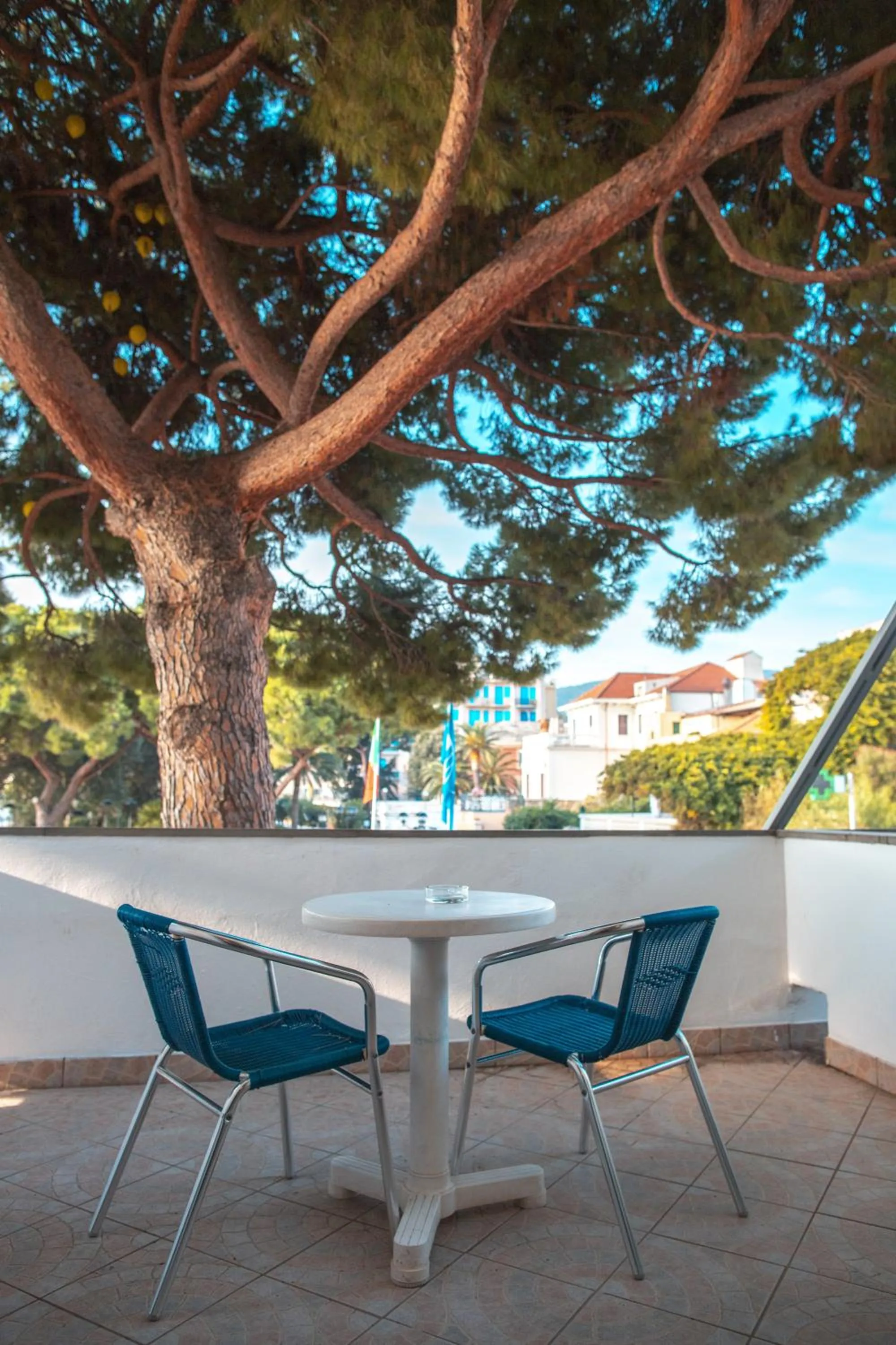 Patio in Hotel Ligure