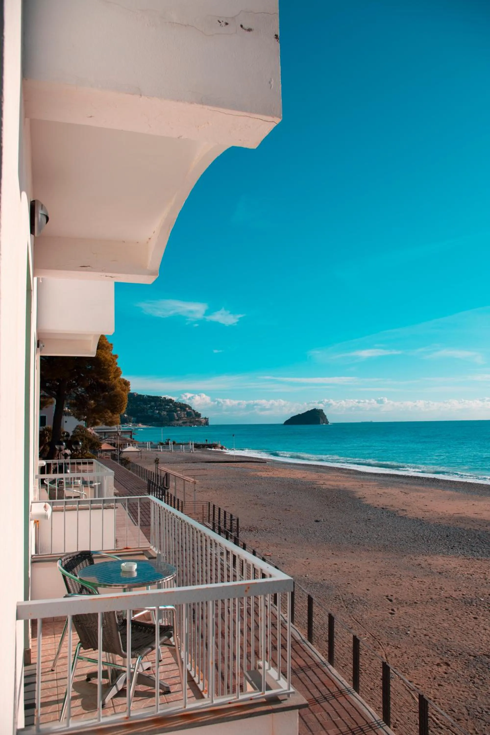 Balcony/Terrace in Hotel Ligure