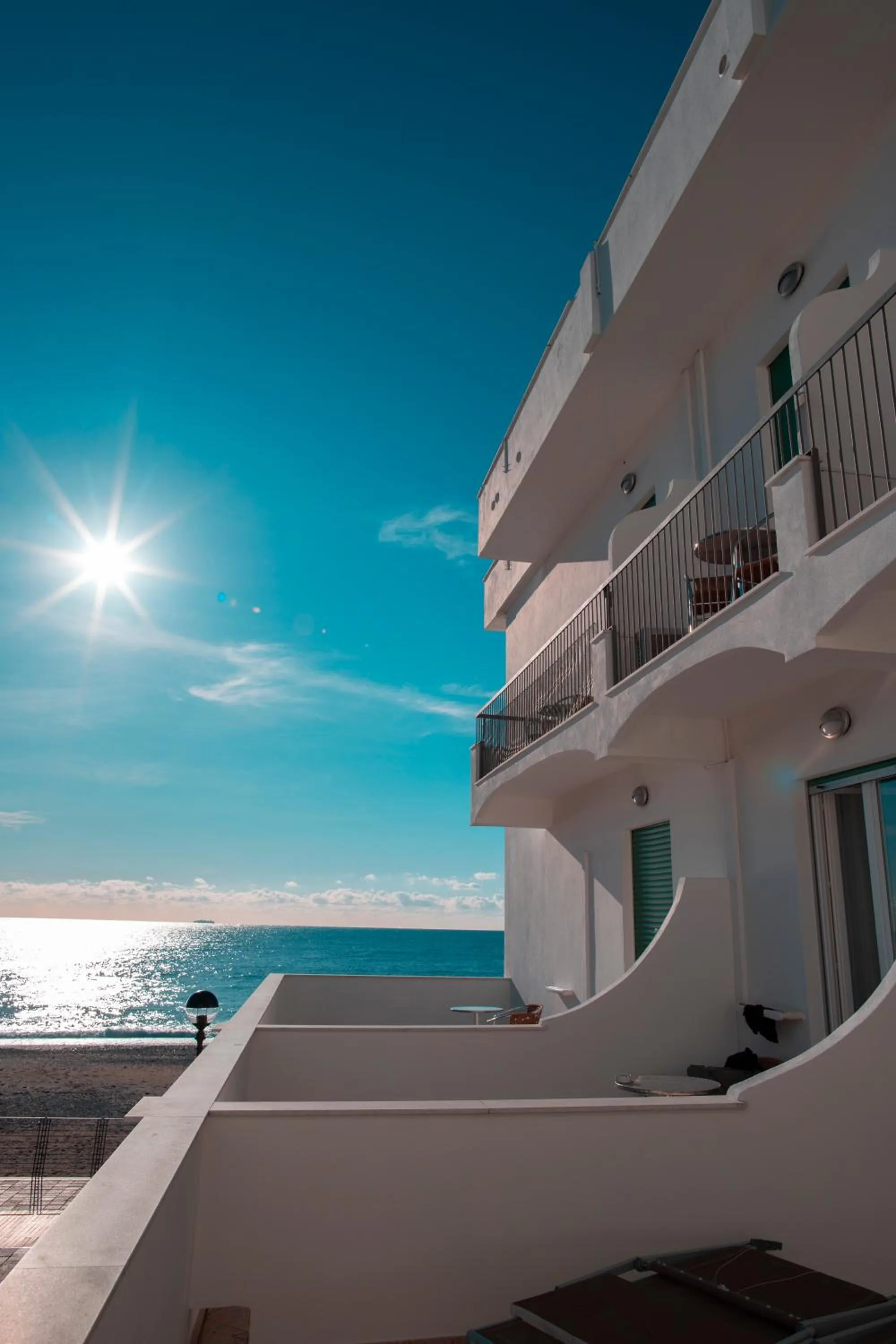 Balcony/Terrace in Hotel Ligure