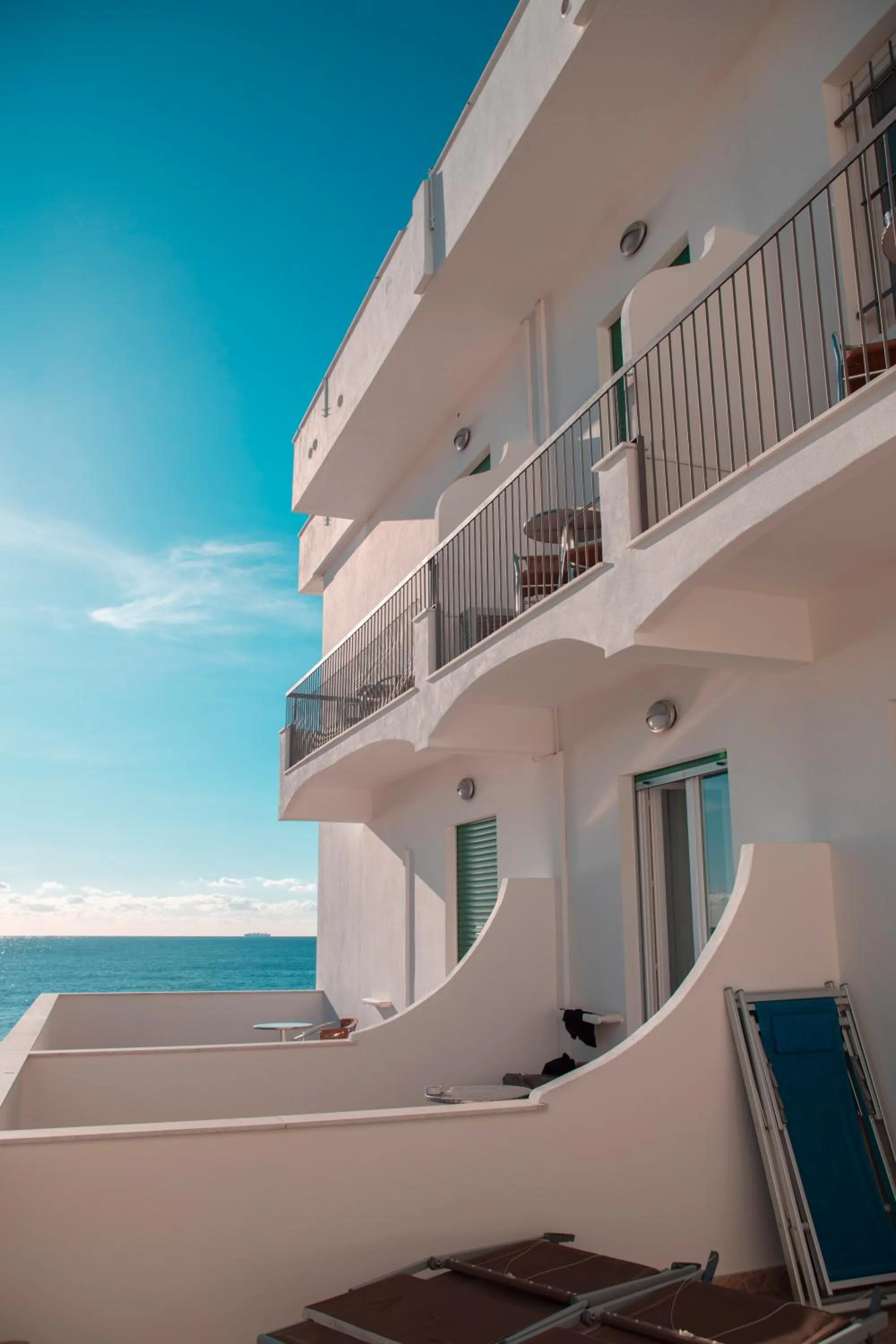Balcony/Terrace in Hotel Ligure