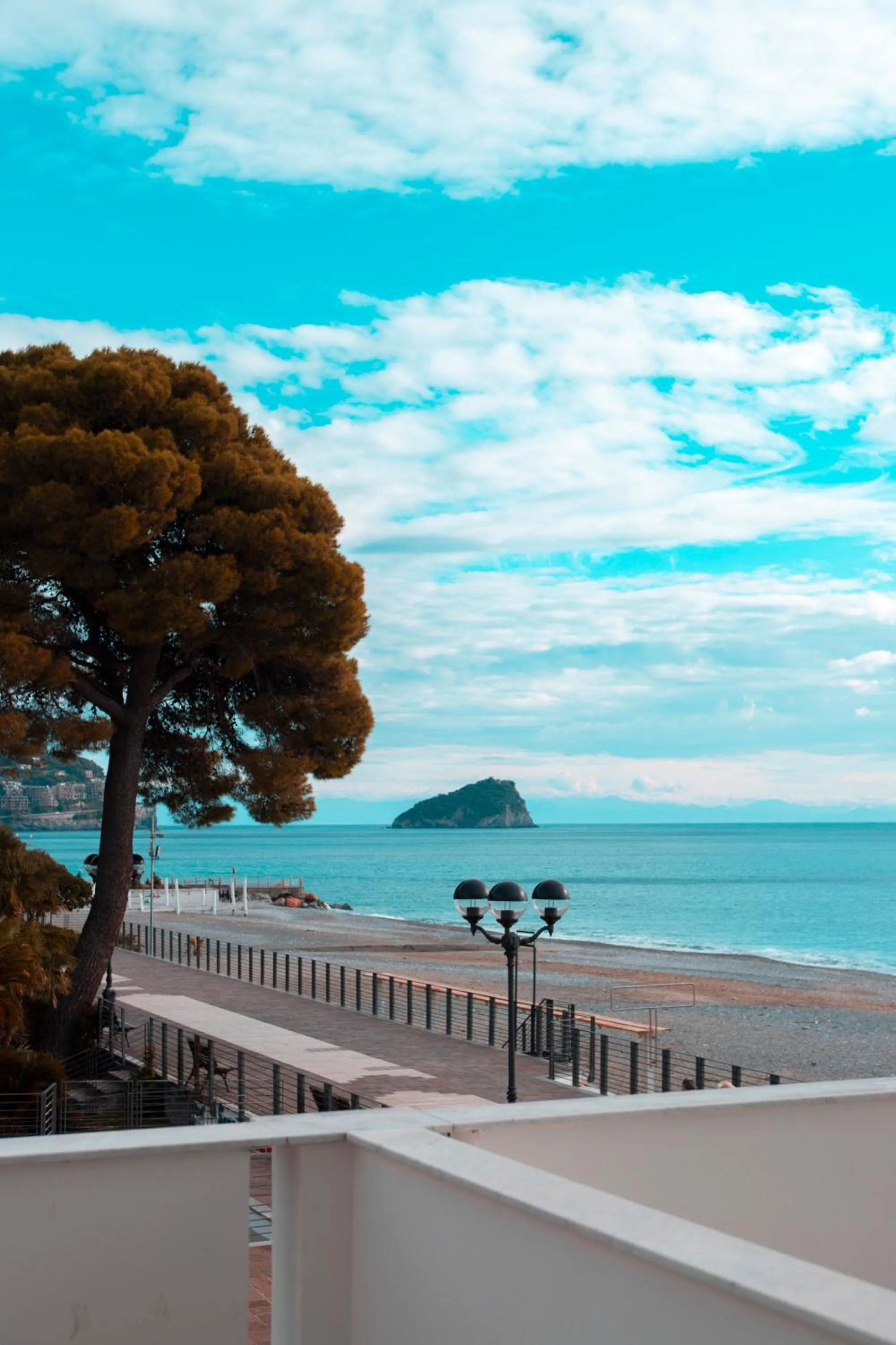 Balcony/Terrace in Hotel Ligure