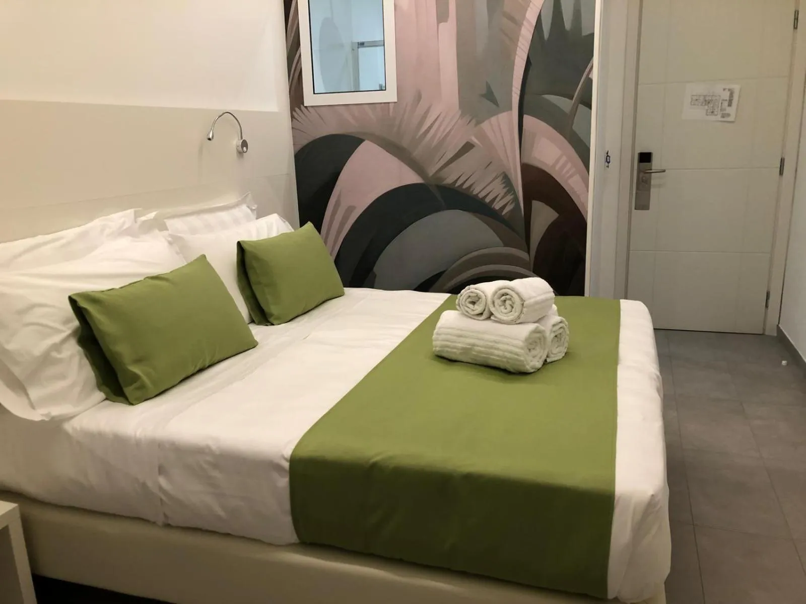 Bed in Hotel Ligure