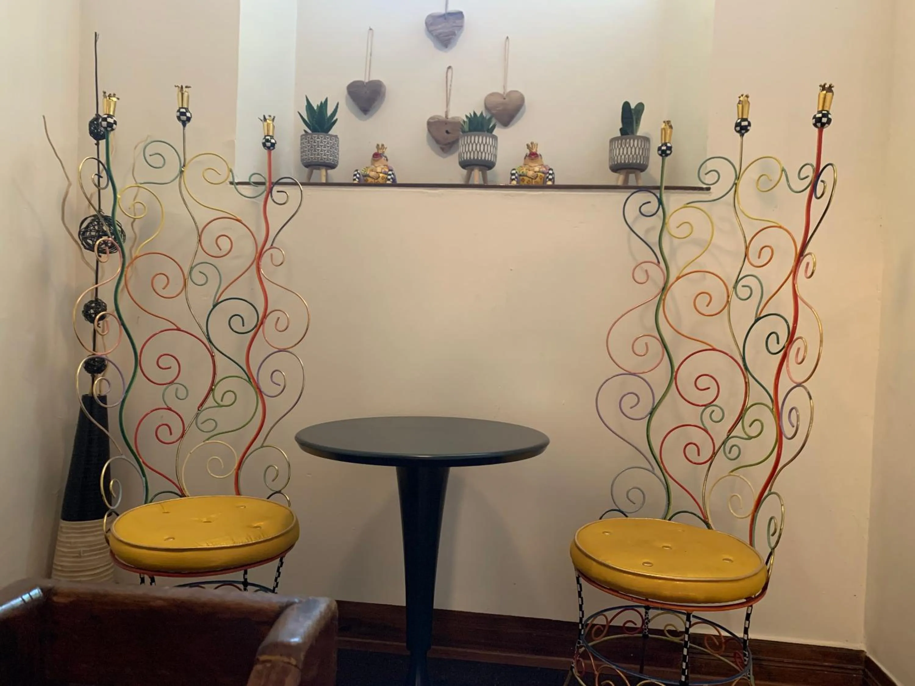 Decorative detail in Hotel Krone Sihlbrugg