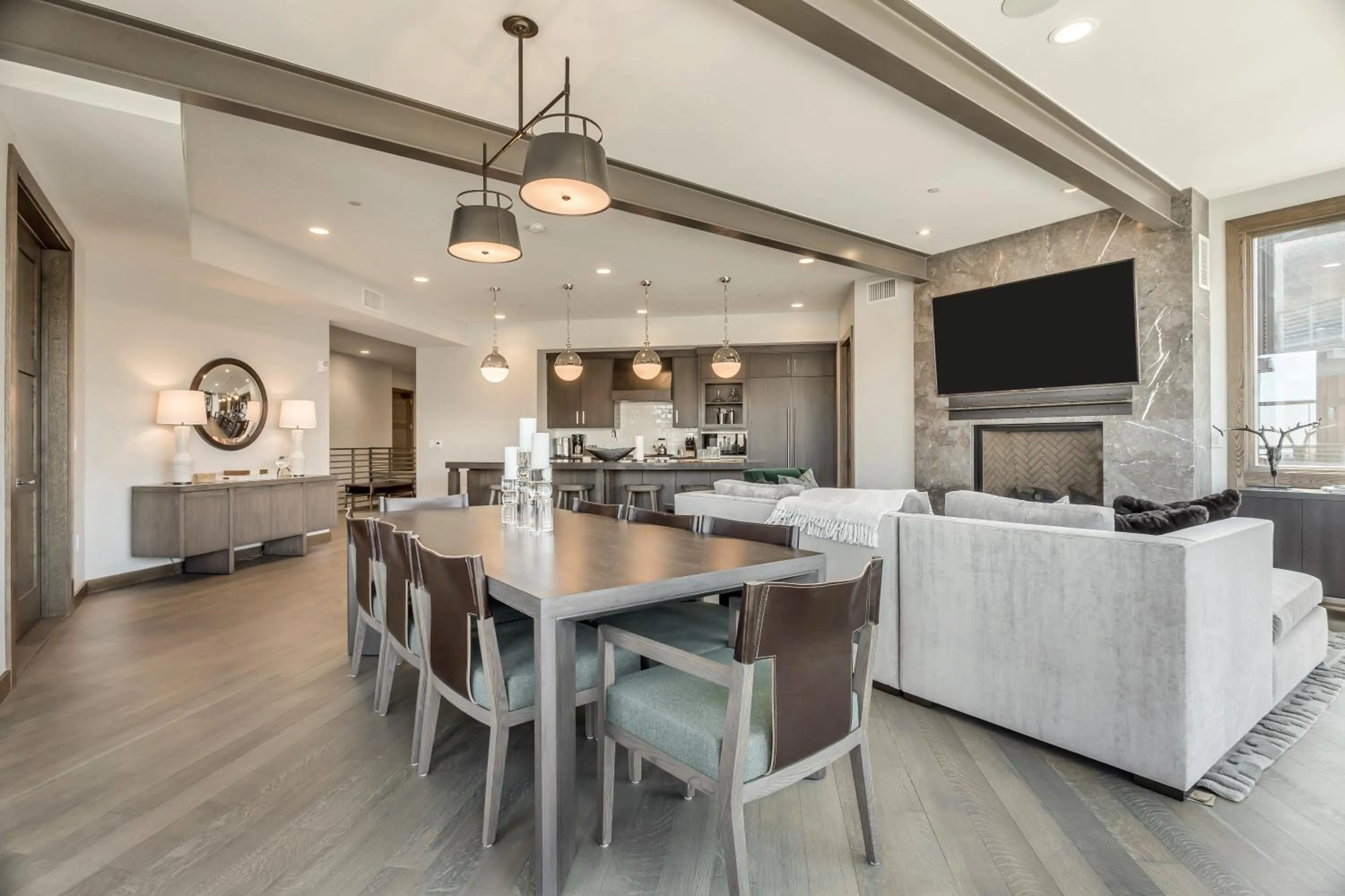 Living room in Stein Eriksen Residences