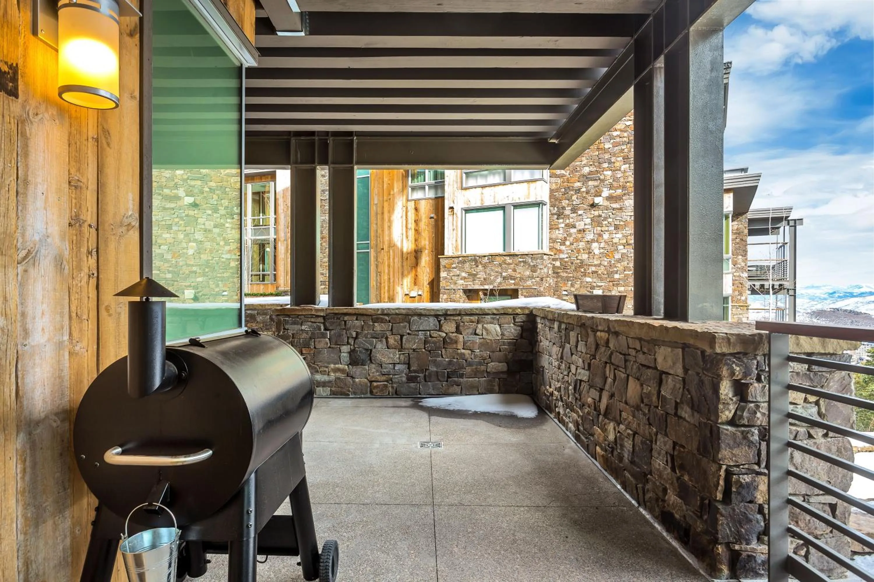 Balcony/Terrace in Stein Eriksen Residences