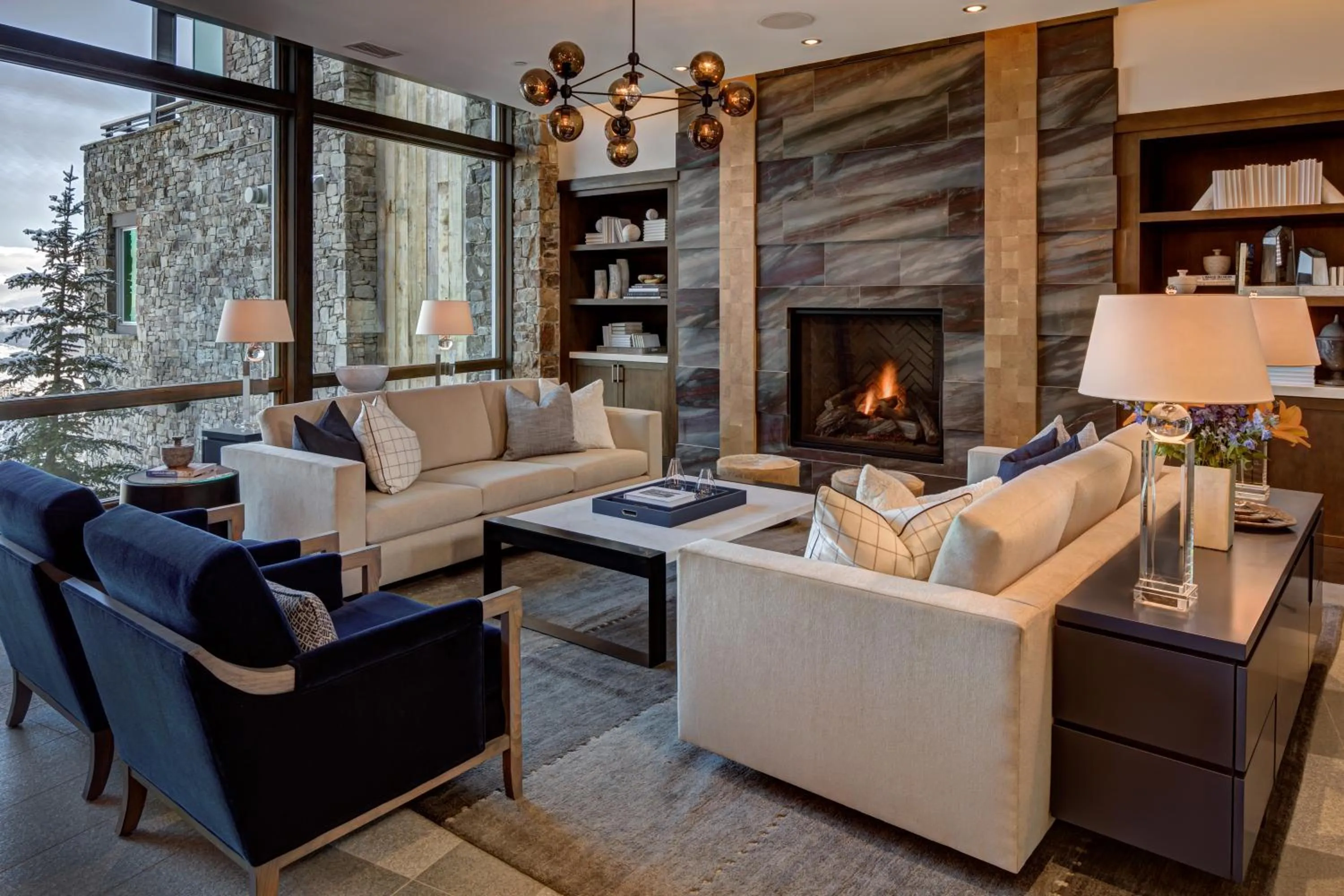 Lobby or reception in Stein Eriksen Residences