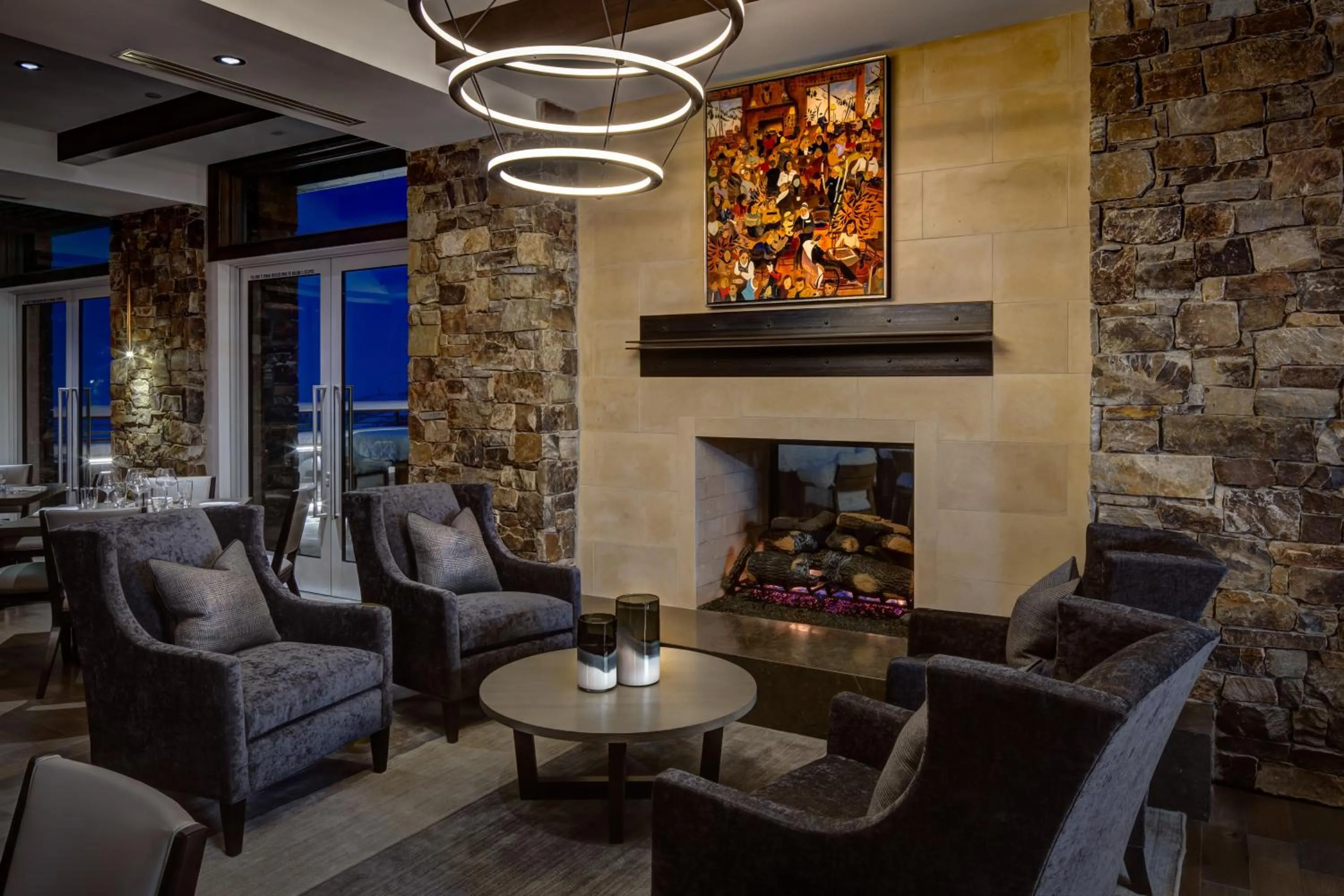 Lounge or bar in Stein Eriksen Residences