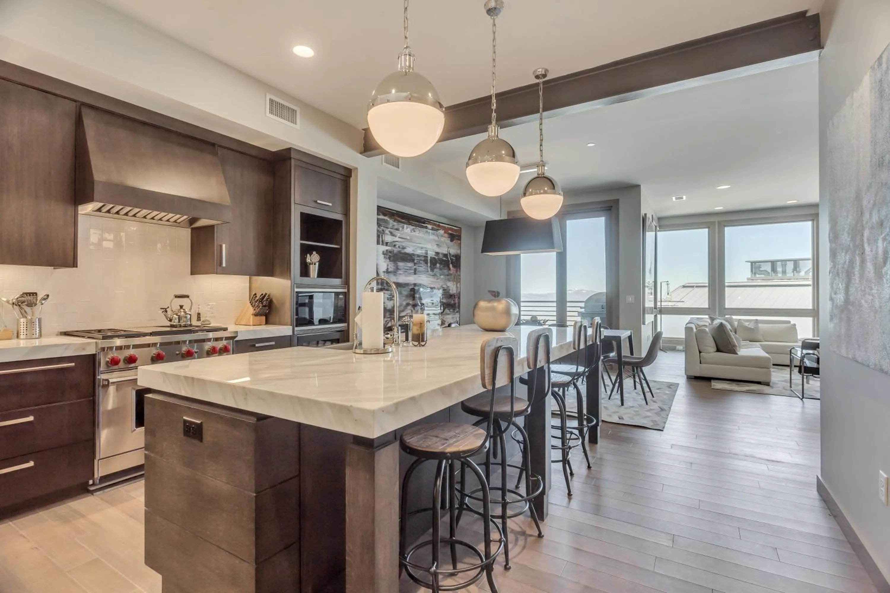 kitchen in Stein Eriksen Residences