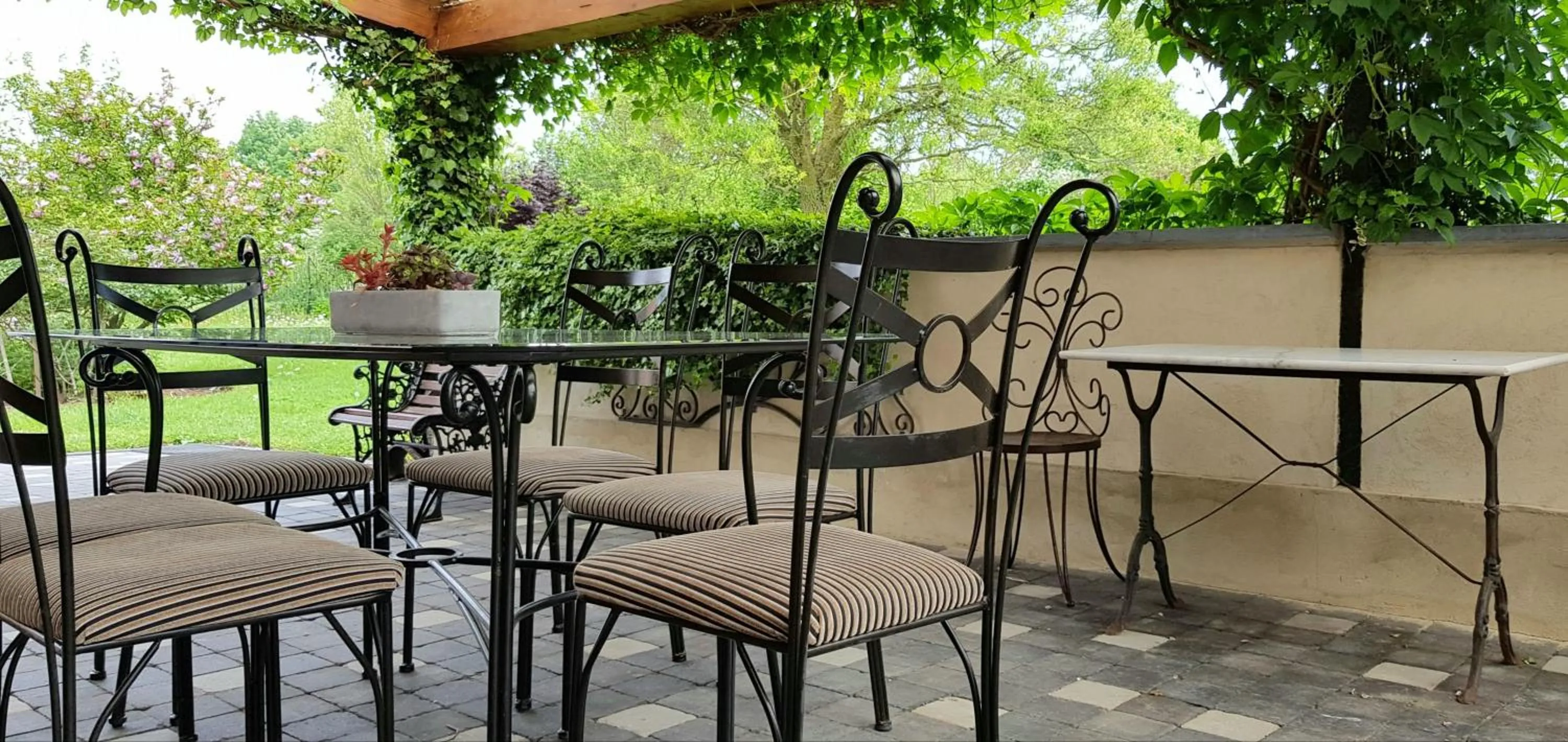 Patio in Il etait une ferme