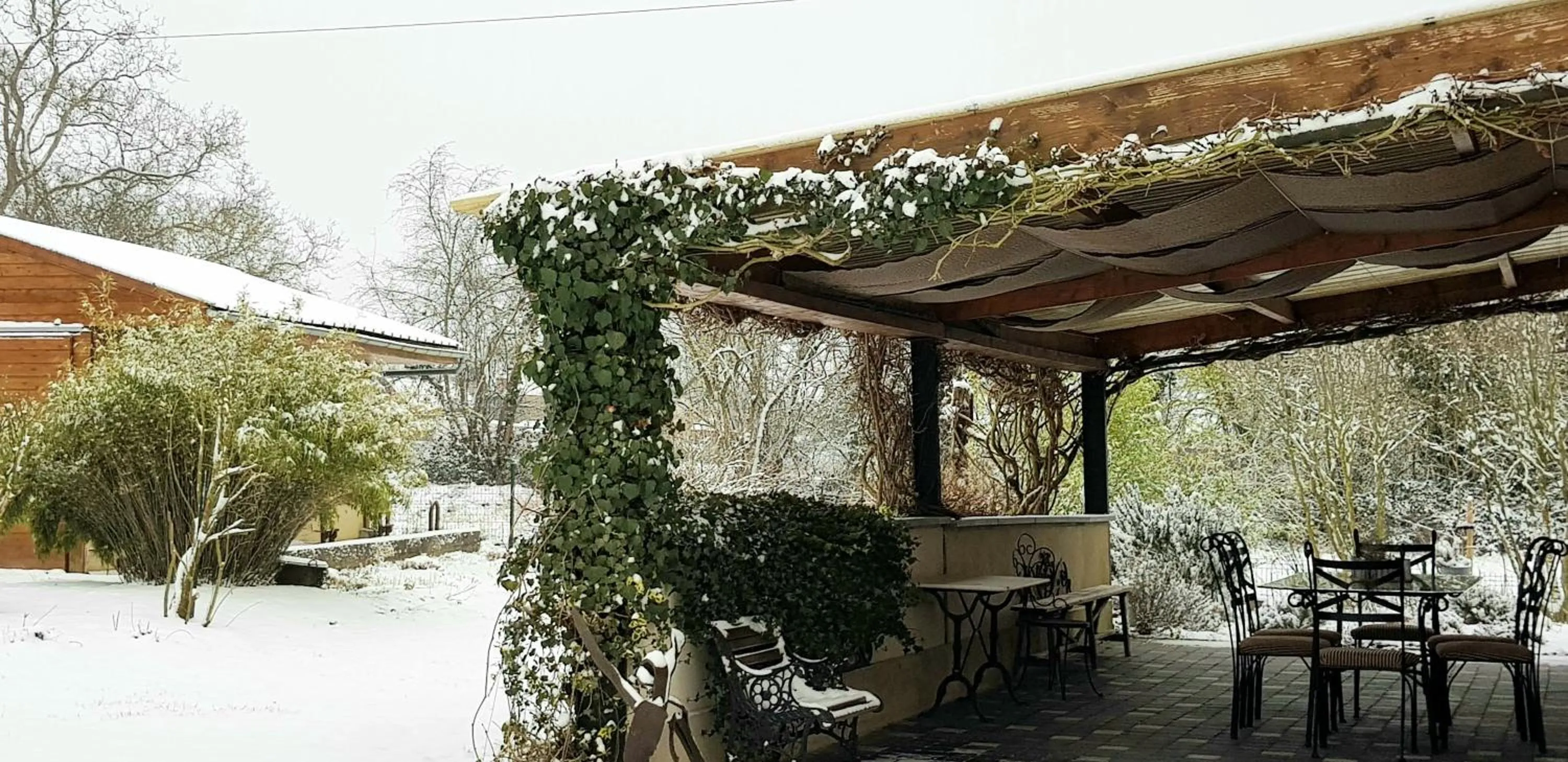 Patio in Il etait une ferme