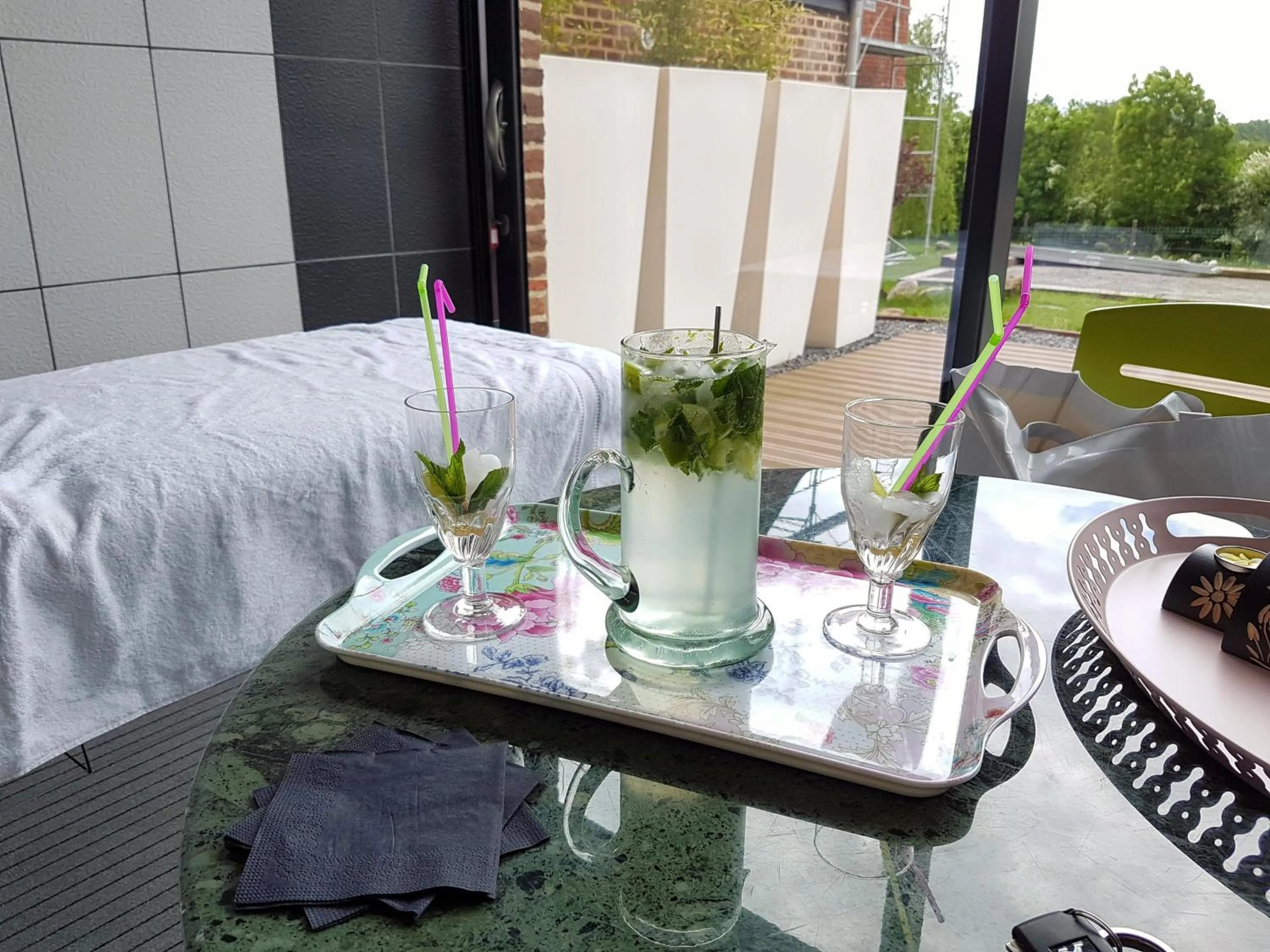 Swimming pool in Il etait une ferme