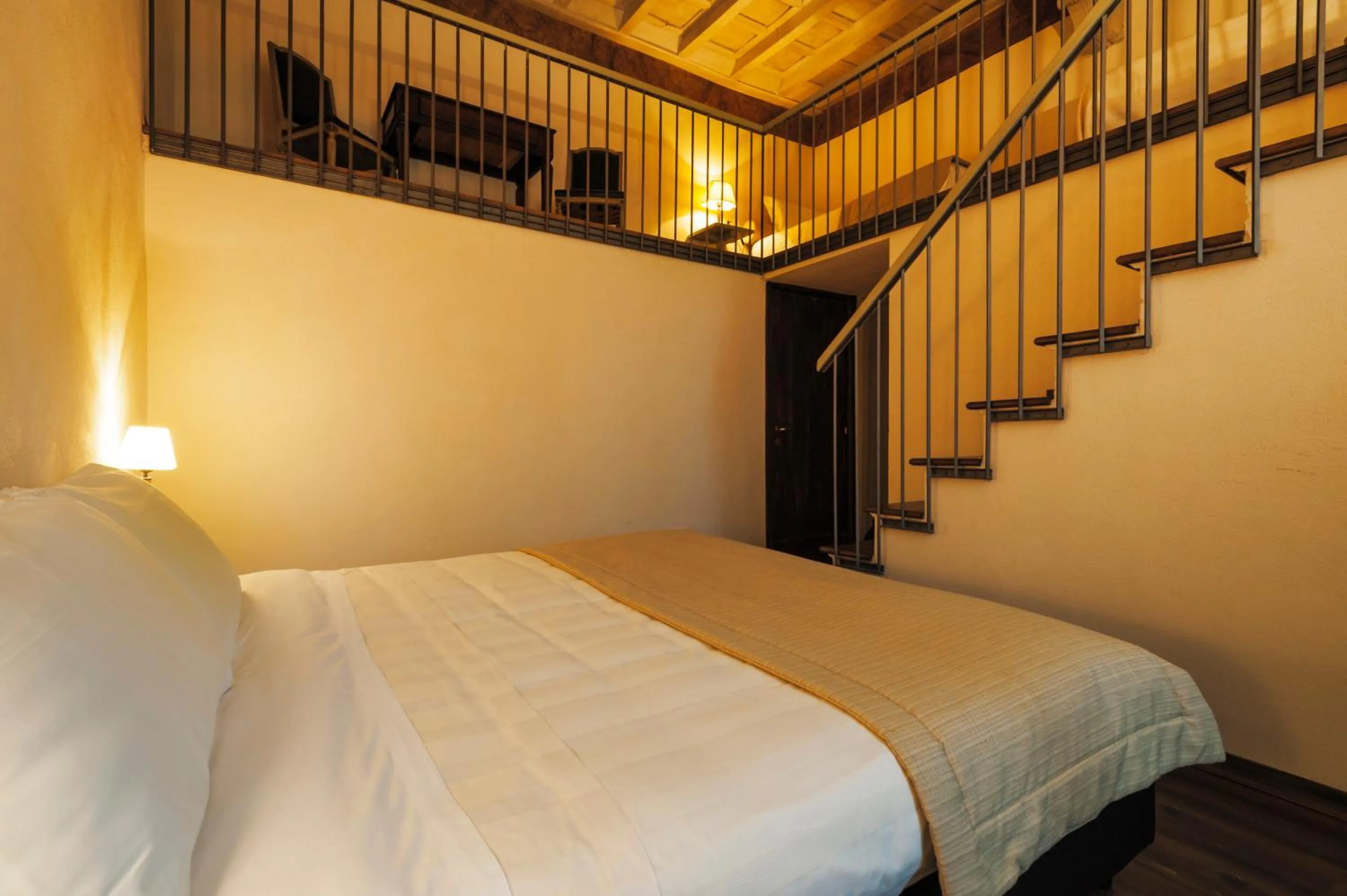 Bed in Castello Di Compiano Hotel Relais Museum