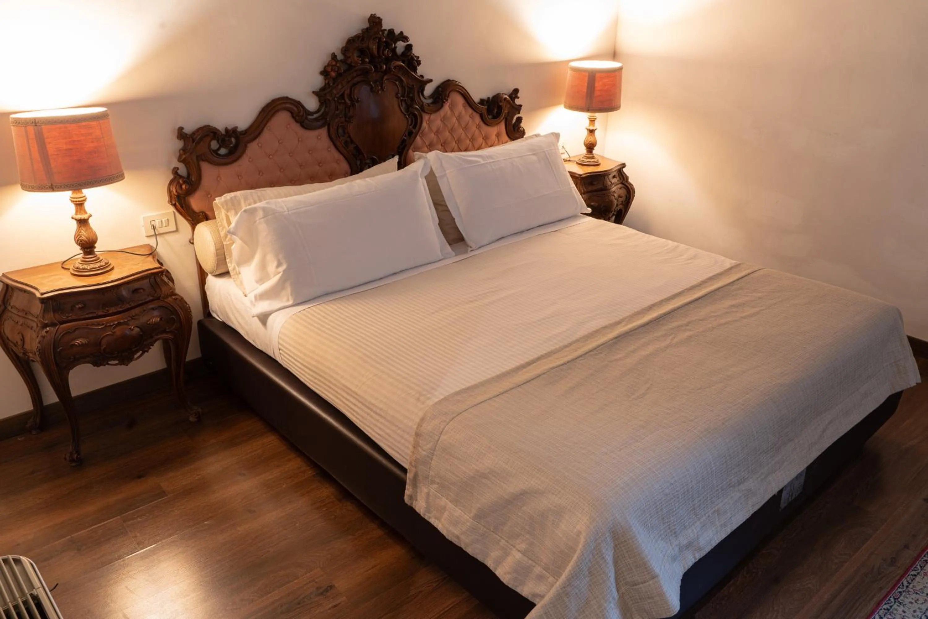 Bed in Castello Di Compiano Hotel Relais Museum