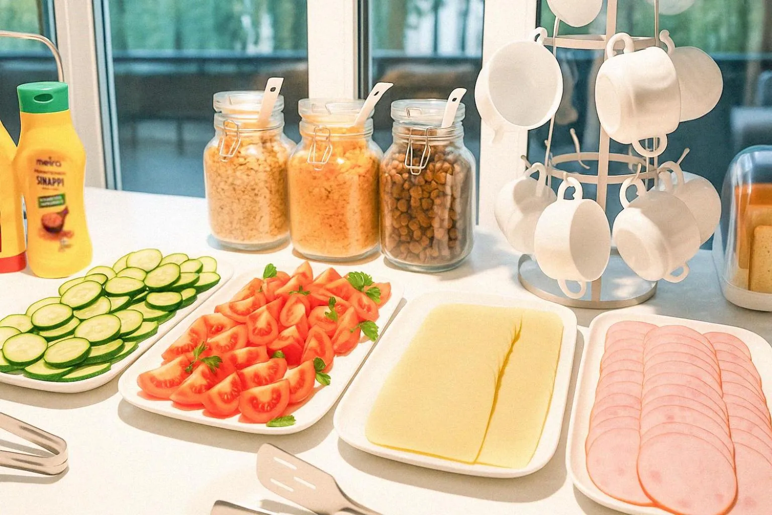 Food and drinks in Hotel Yes