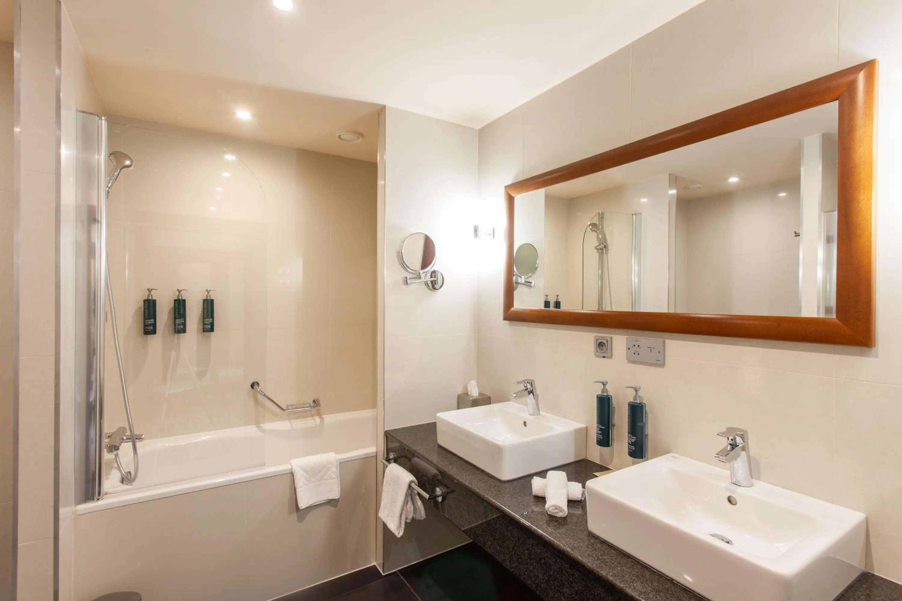 Bathroom in DoubleTree by Hilton Bratislava