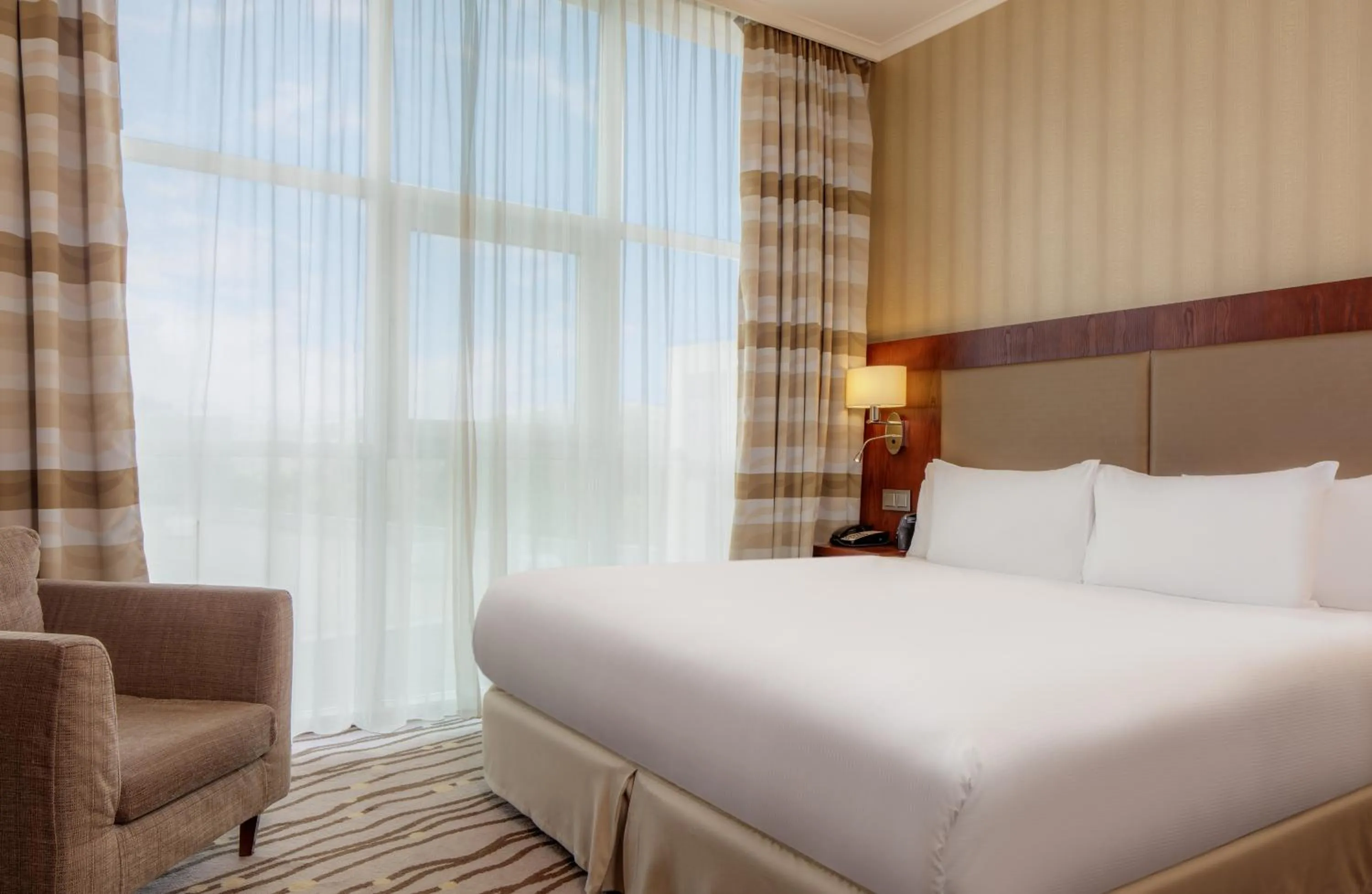 Bed in DoubleTree by Hilton Bratislava