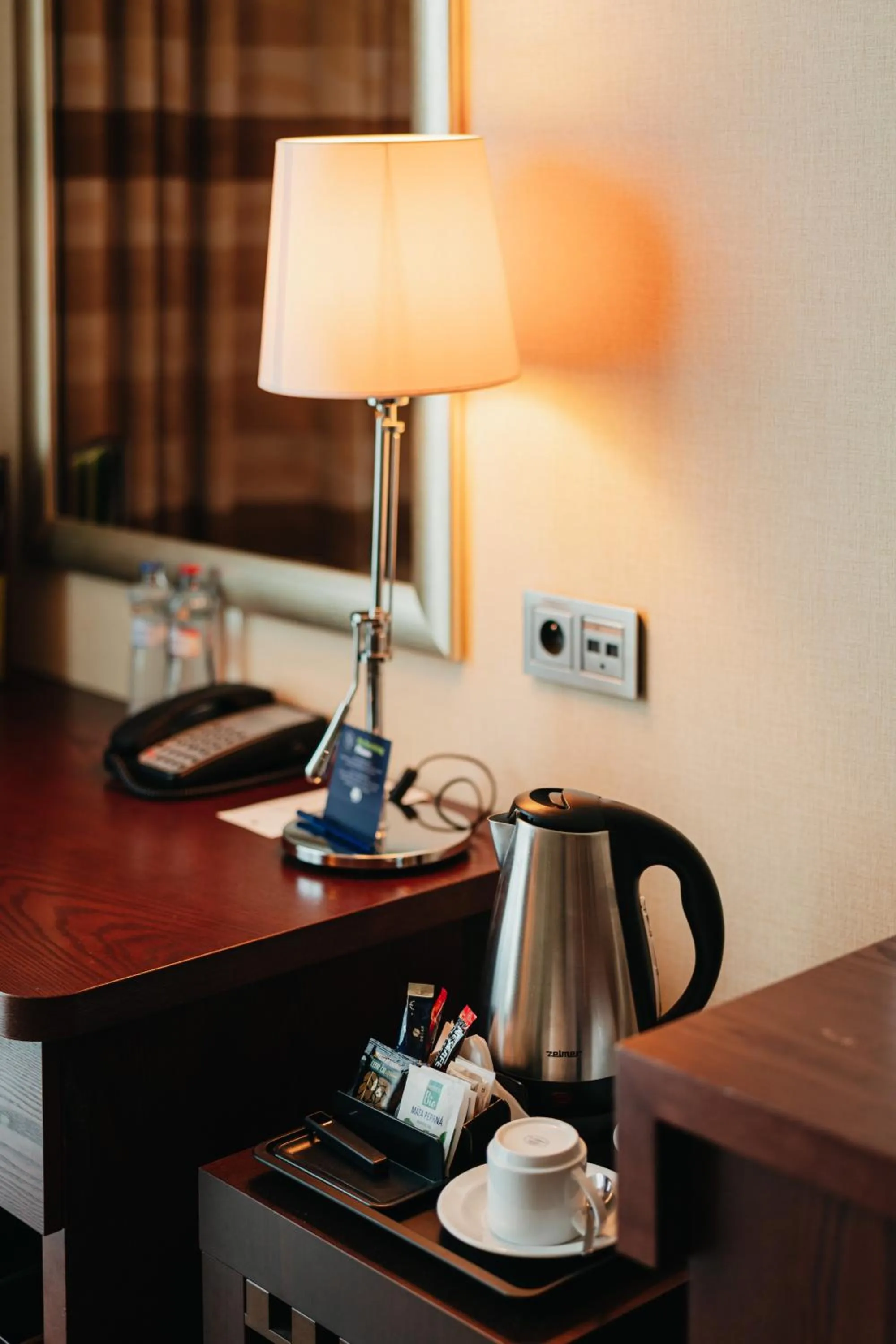 Coffee/tea facilities in DoubleTree by Hilton Bratislava